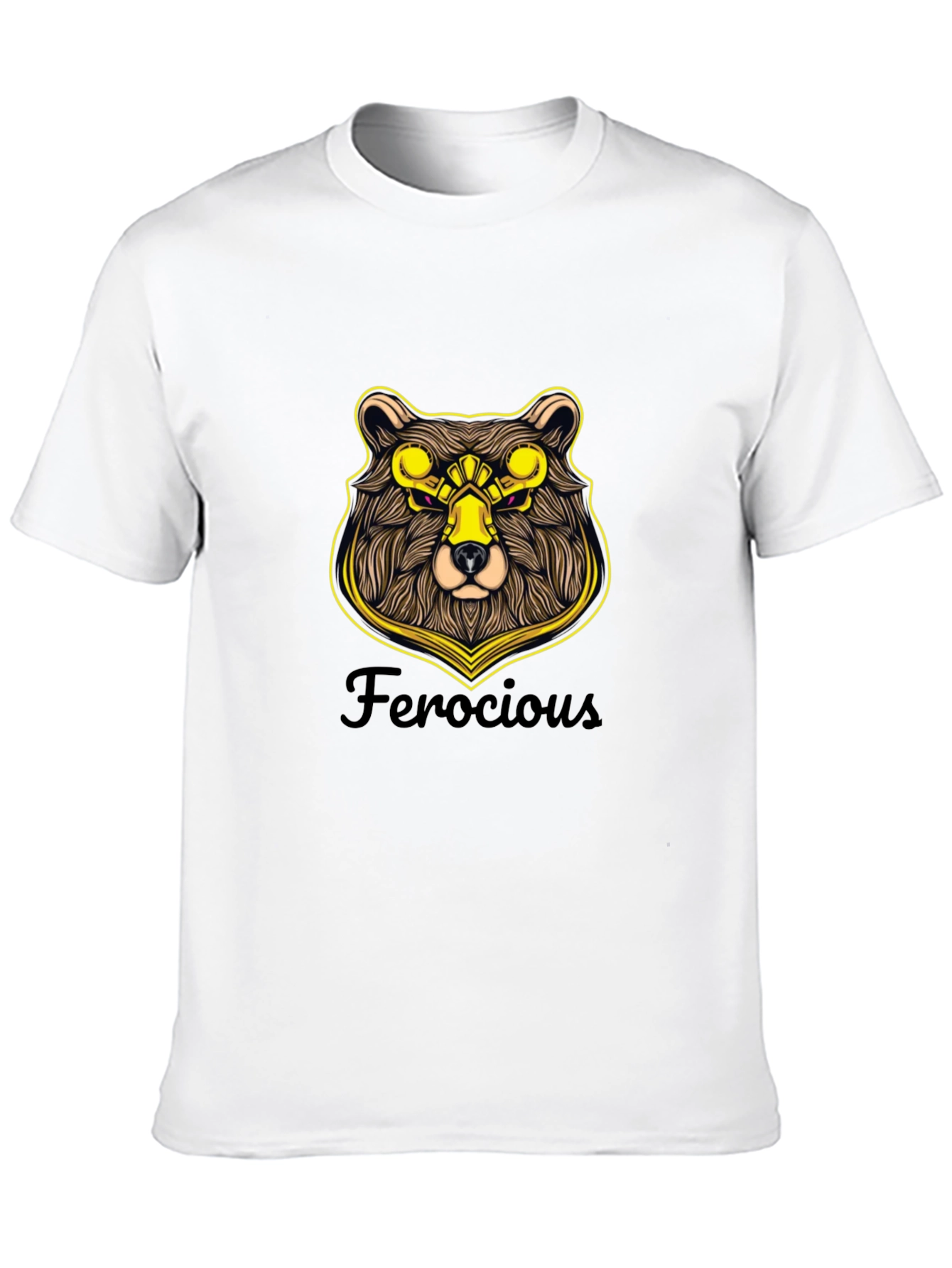 Ferocious Bear Graphic T-Shirt - 10