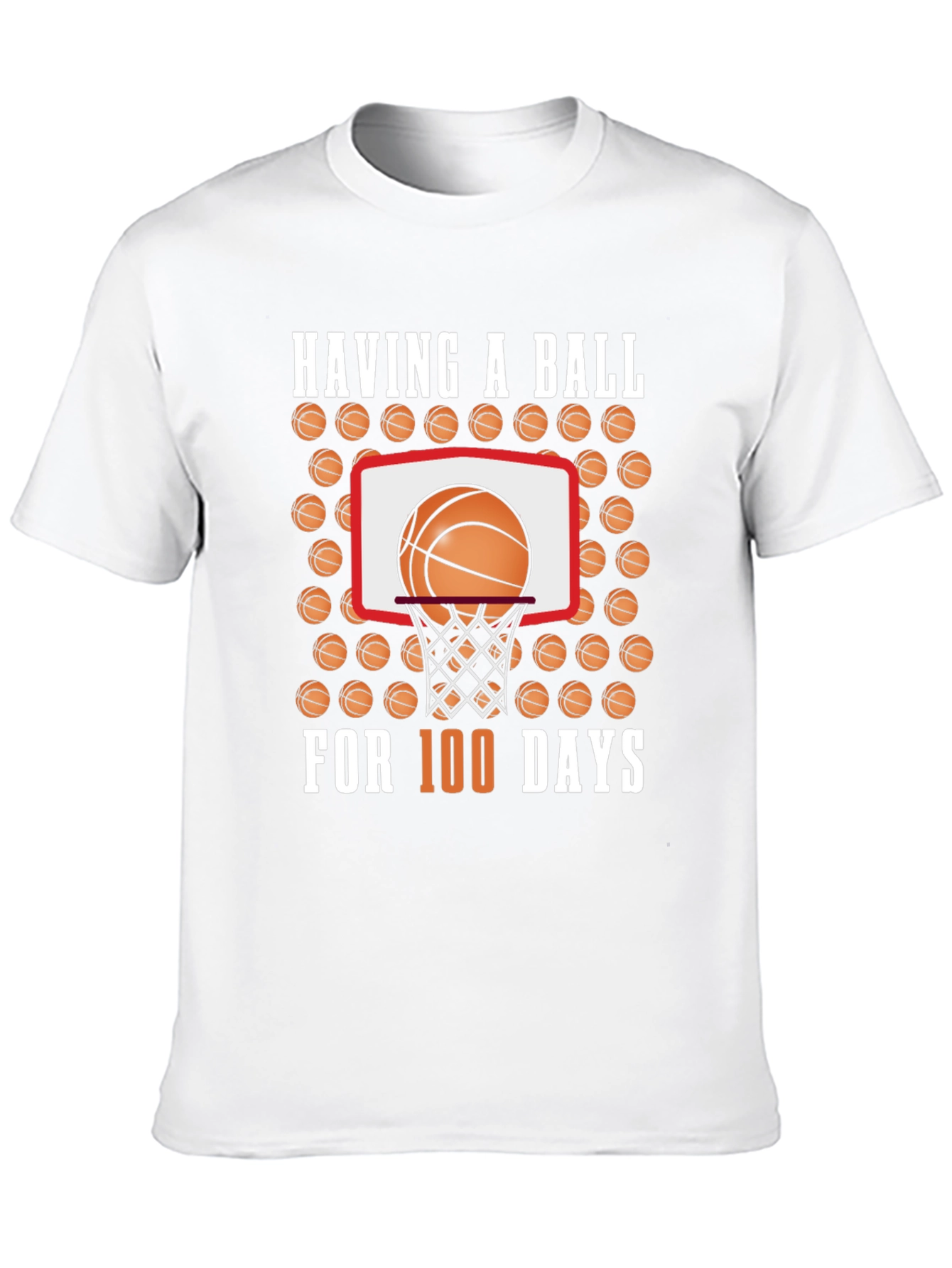 Black Having a Ball For 100 Days T-Shirt view 10