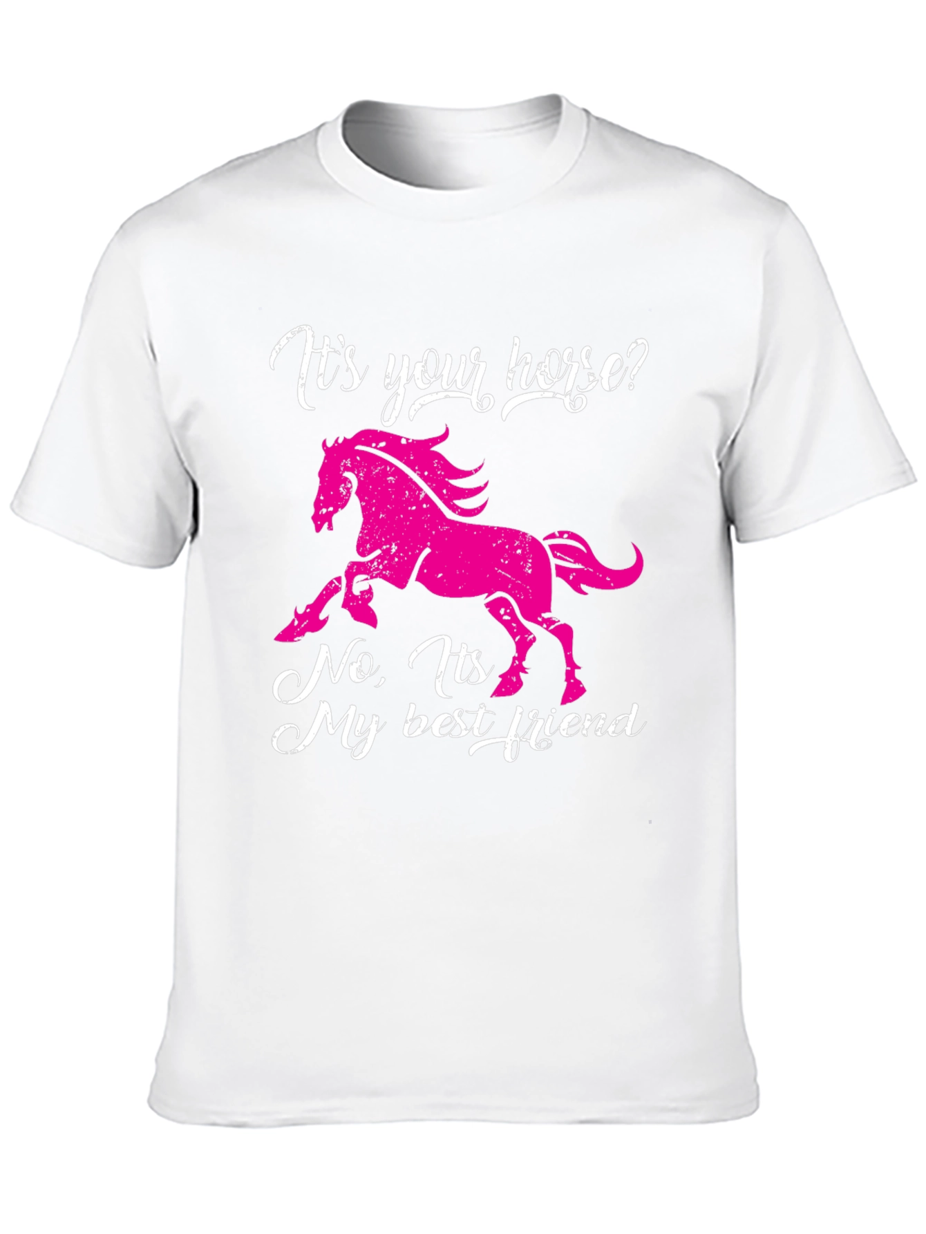 Black Horse Best Friend Graphic Tee - Black view 10
