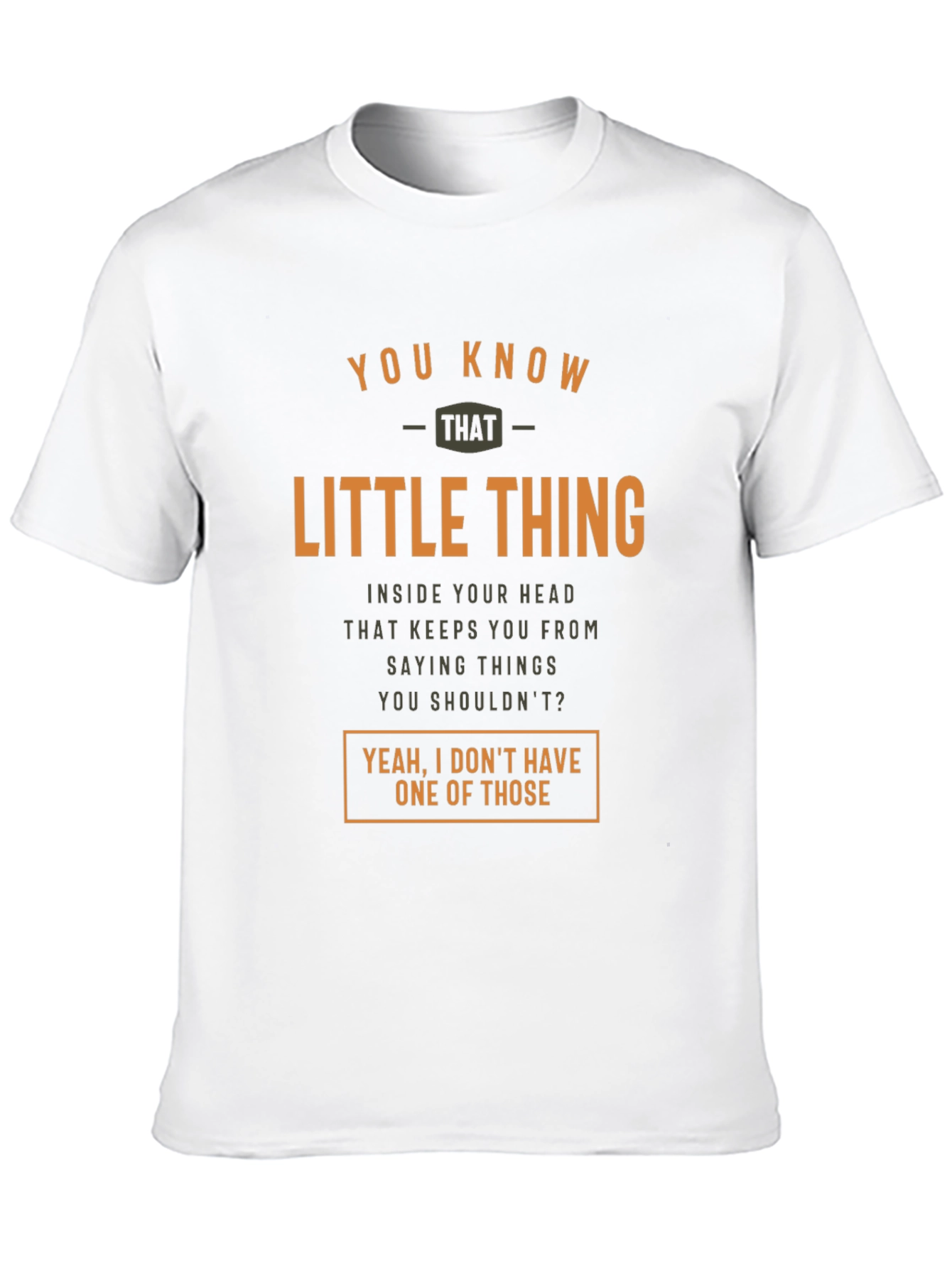 Black Funny T-Shirt - Little Thing view 10