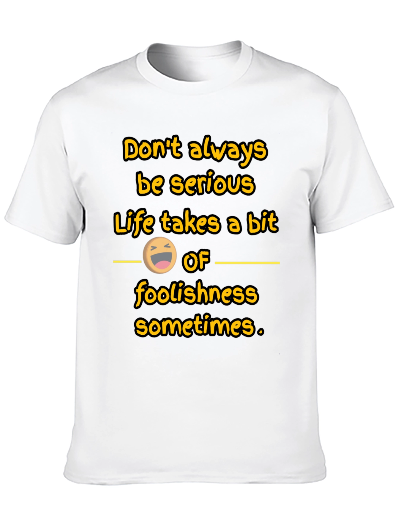 Black Humorous Graphic T-Shirt view 10