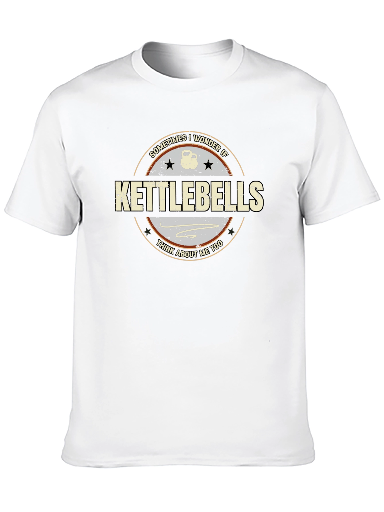 Black Kettlebells T-Shirt - Funny Fitness Workout Tee view 10