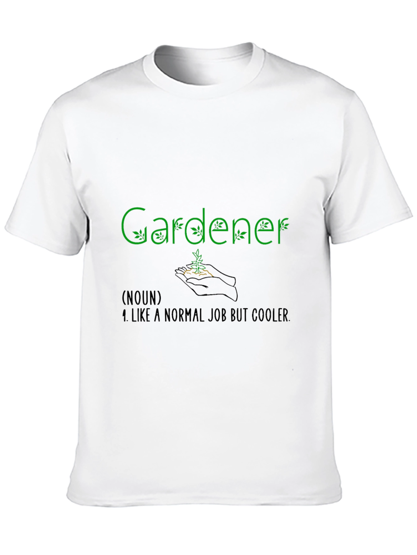 Black Gardener T-Shirt - Cool Job Gift Idea view 10