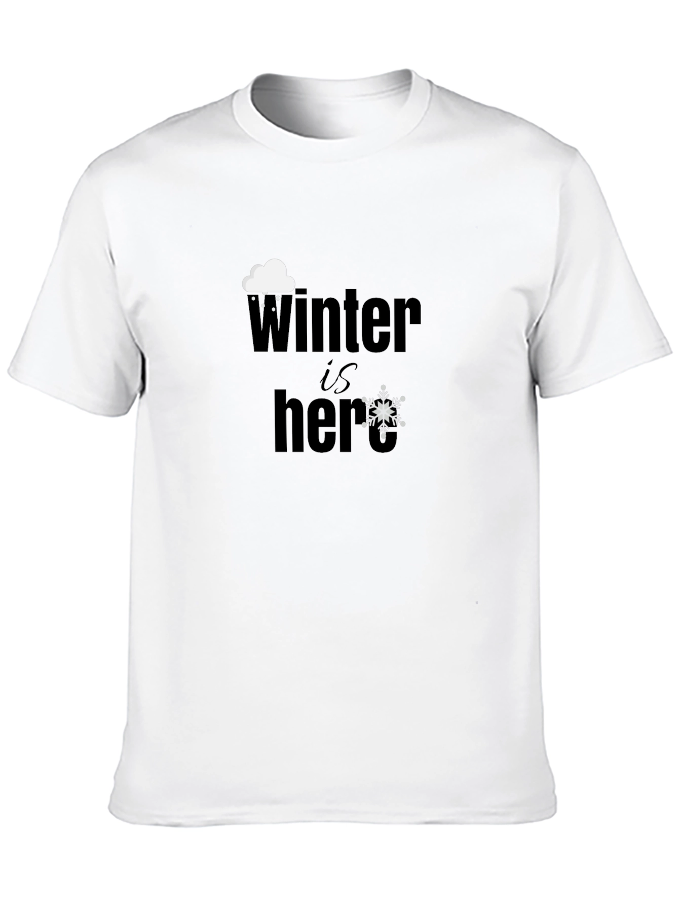 Black Winter is Here Graphic Tee view 10