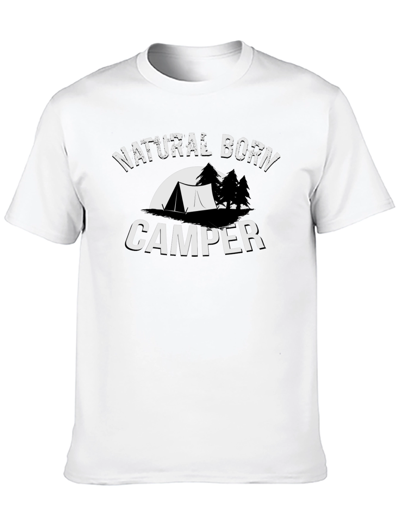 Black Natural Born Camper Black T-Shirt view 10