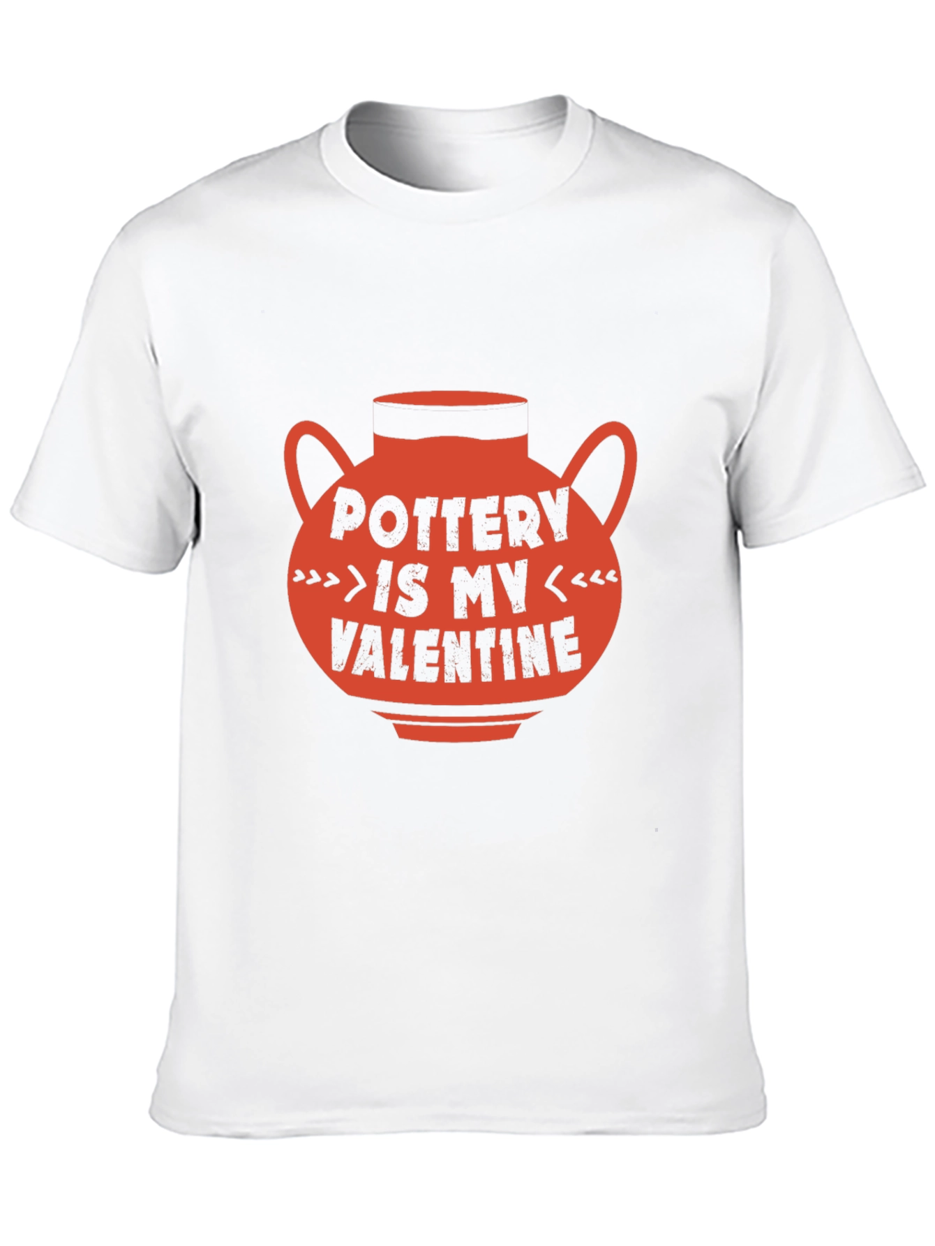 Black Pottery Is My Valentine T-Shirt view 10