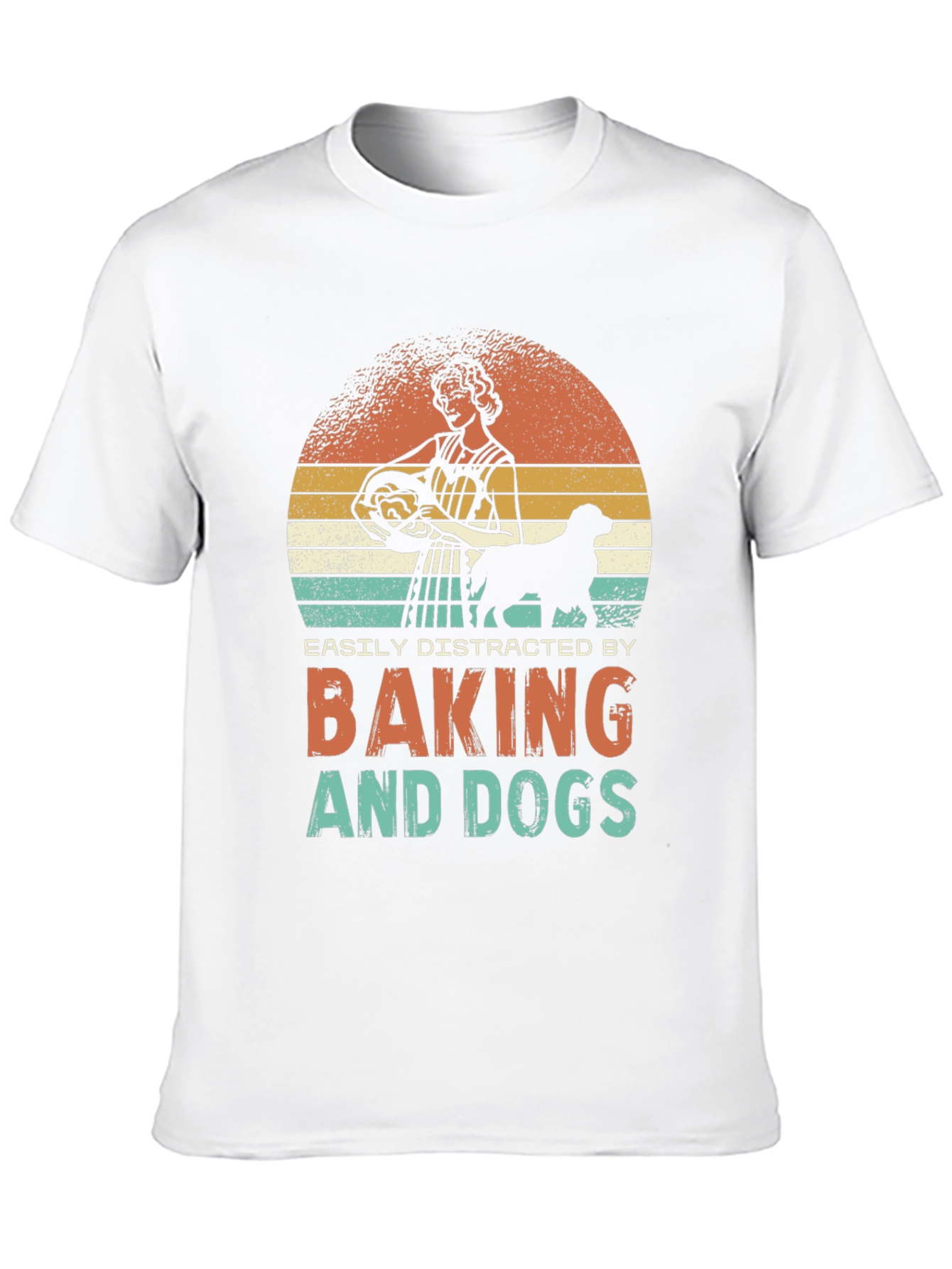 Black Baking and Dogs T-Shirt view 10