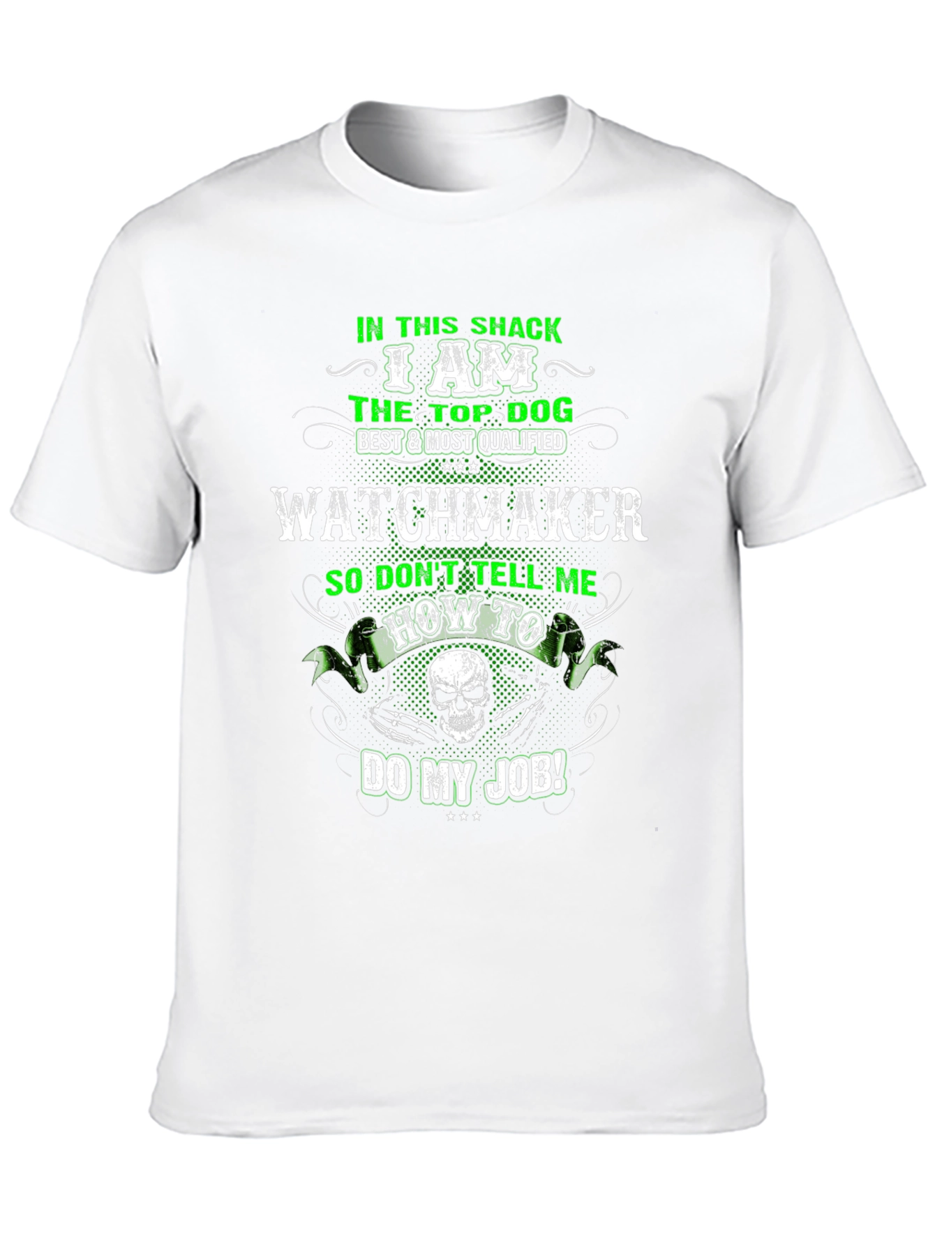 Black Watchmaker Top Dog T-Shirt view 10