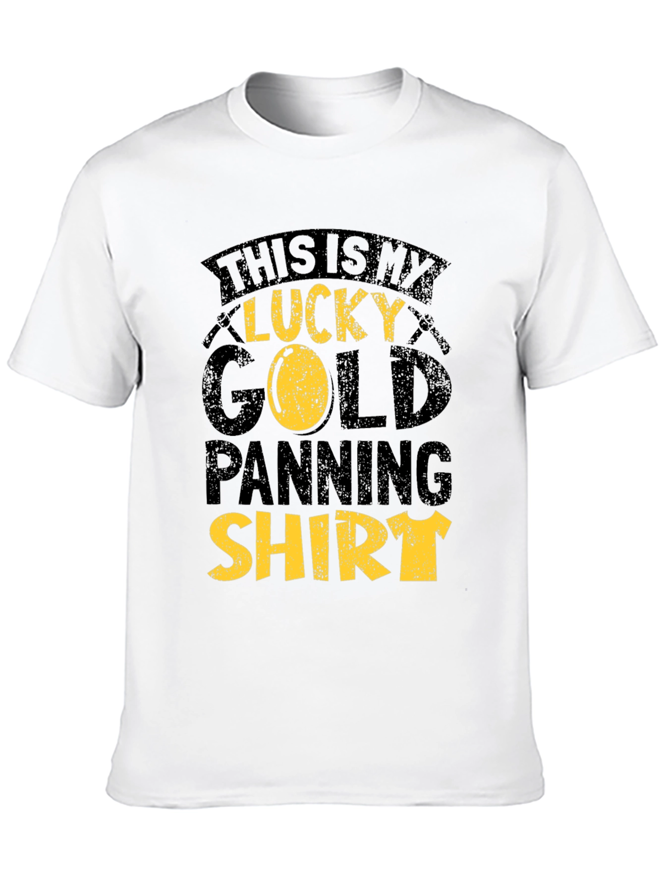 Black Lucky Gold Panning Shirt - Black Tee view 10