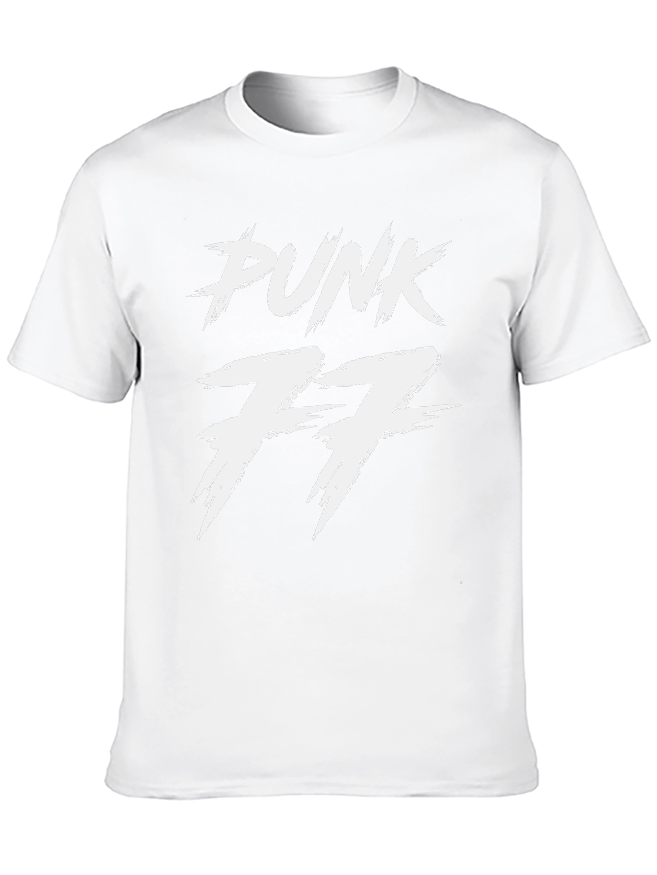 Black Punk 77 Black Graphic Tee view 10