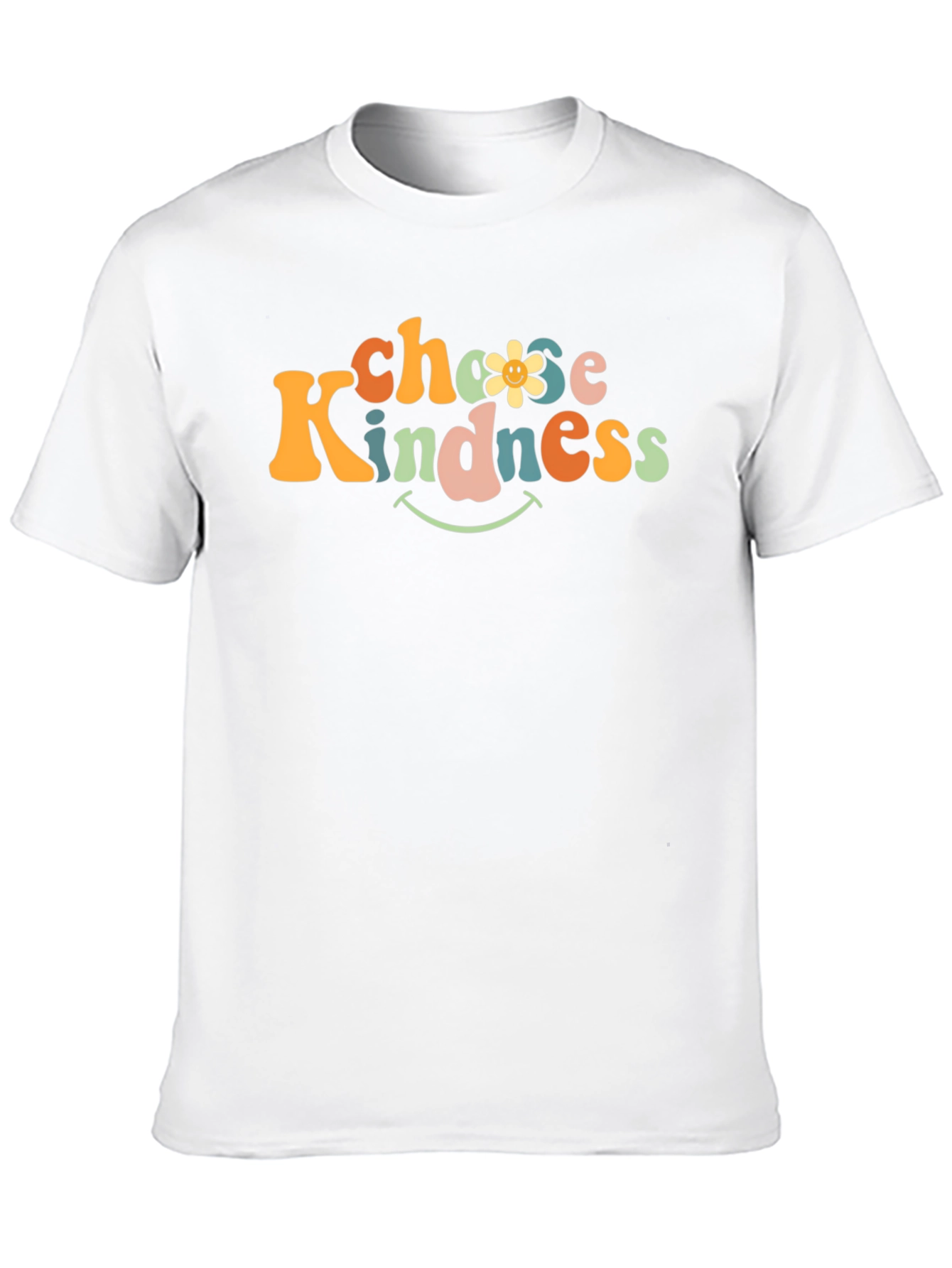 Black Choose Kindness Graphic Tee - Retro Style view 10
