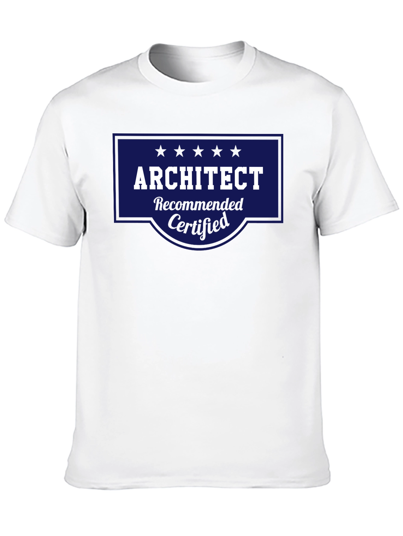 Black Architect Recommended Certified T-Shirt view 10