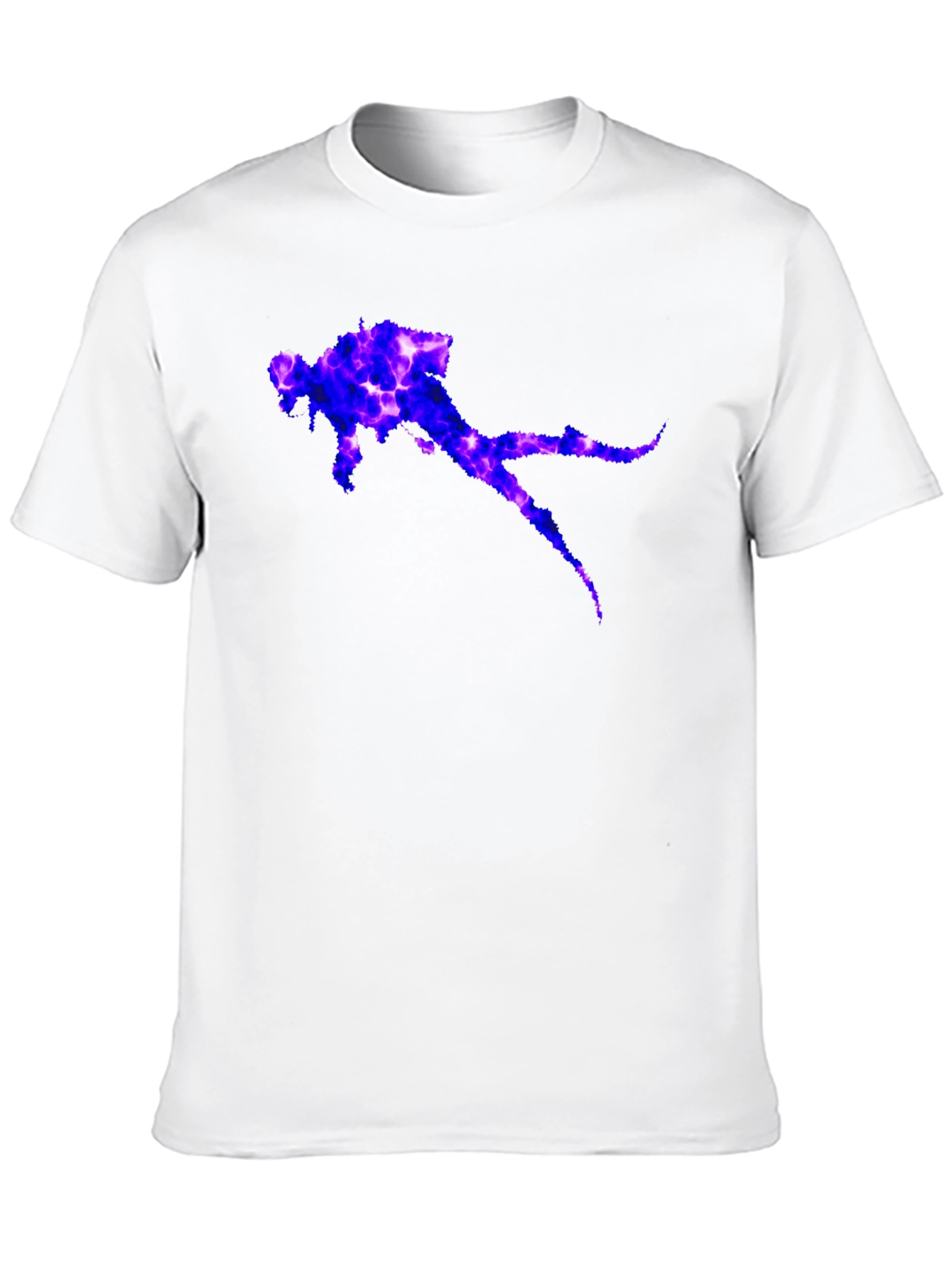 Black Diver Graphic T-Shirt - Black Casual Tee view 10