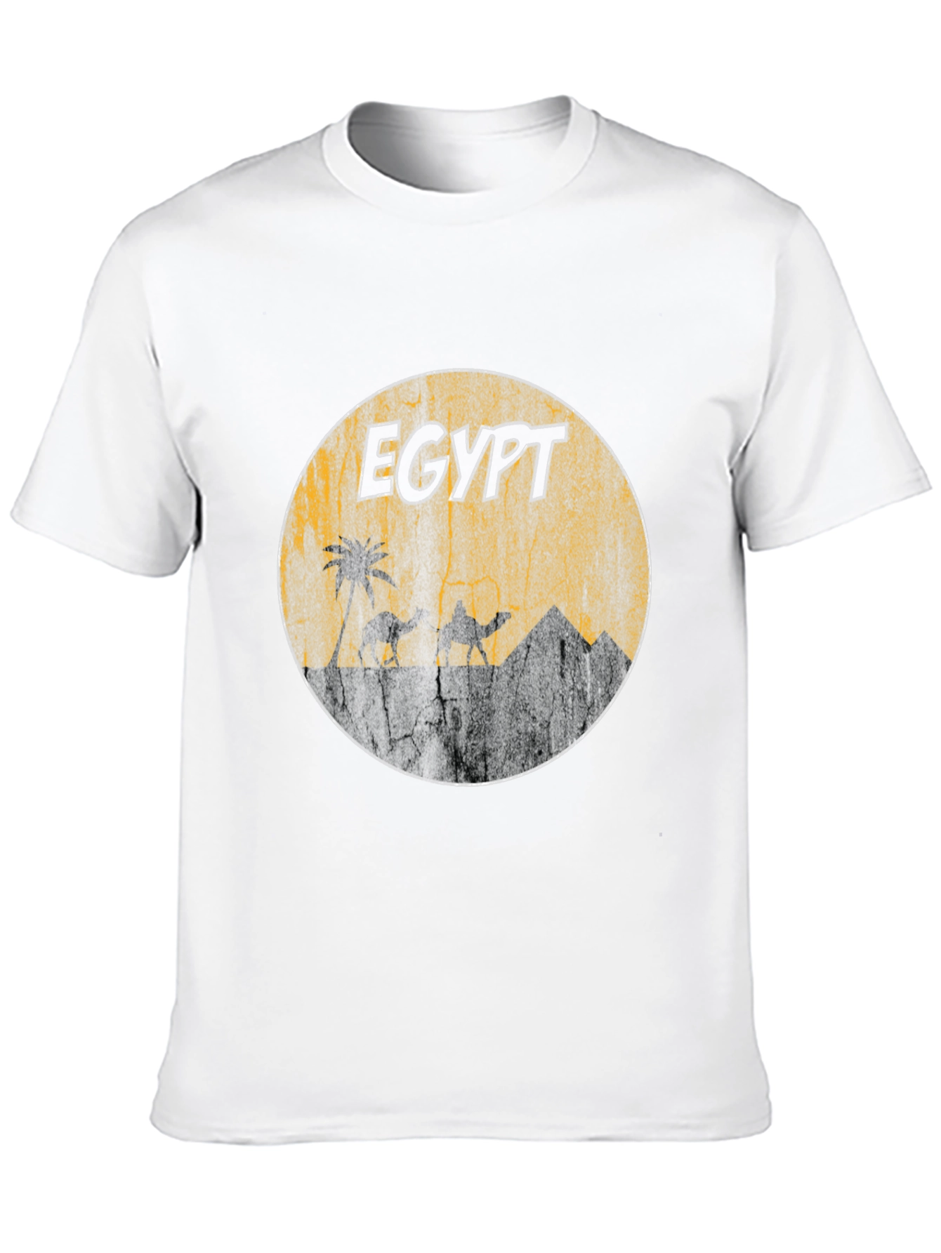 Black Egypt Vintage Graphic T-Shirt view 10