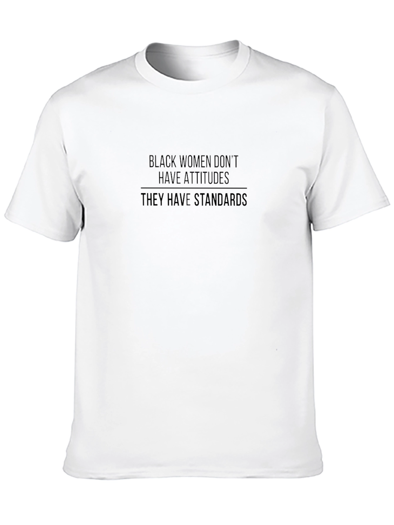 Black Black Women Standards Graphic Tee view 10
