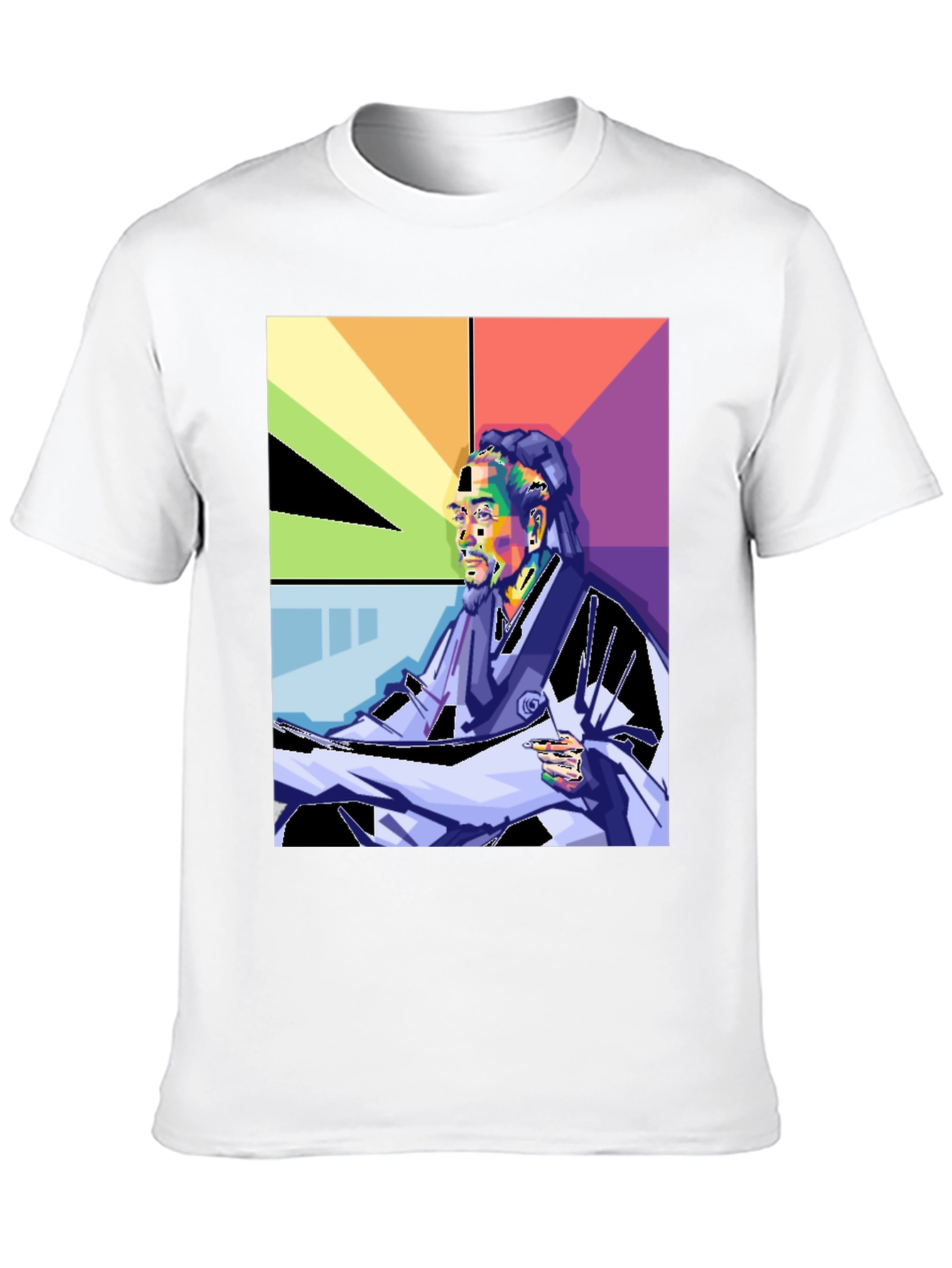 Black Snoop Dogg Pop Art Graphic Print T-Shirt view 10