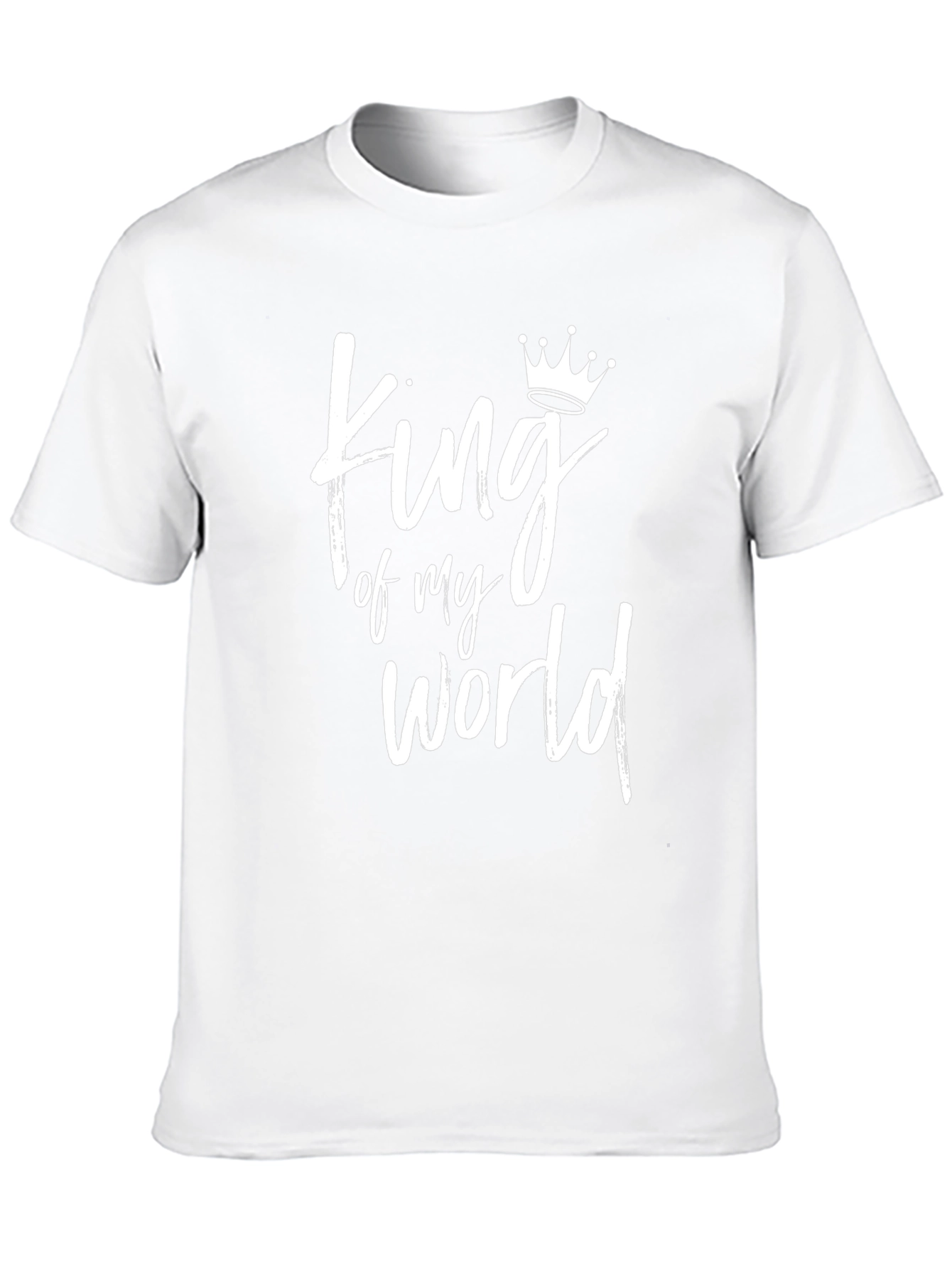 King of My World Graphic Tee - Black - 10