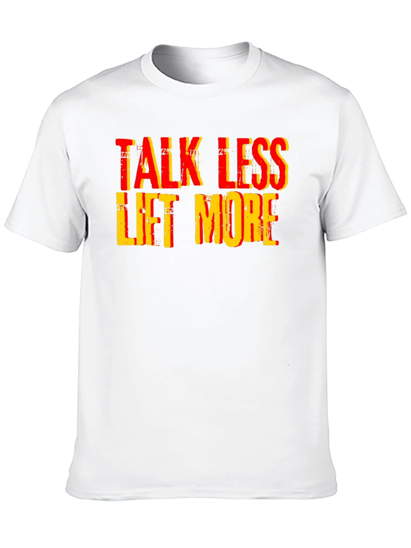 Black Talk Less Lift More Graphic Tee view 10