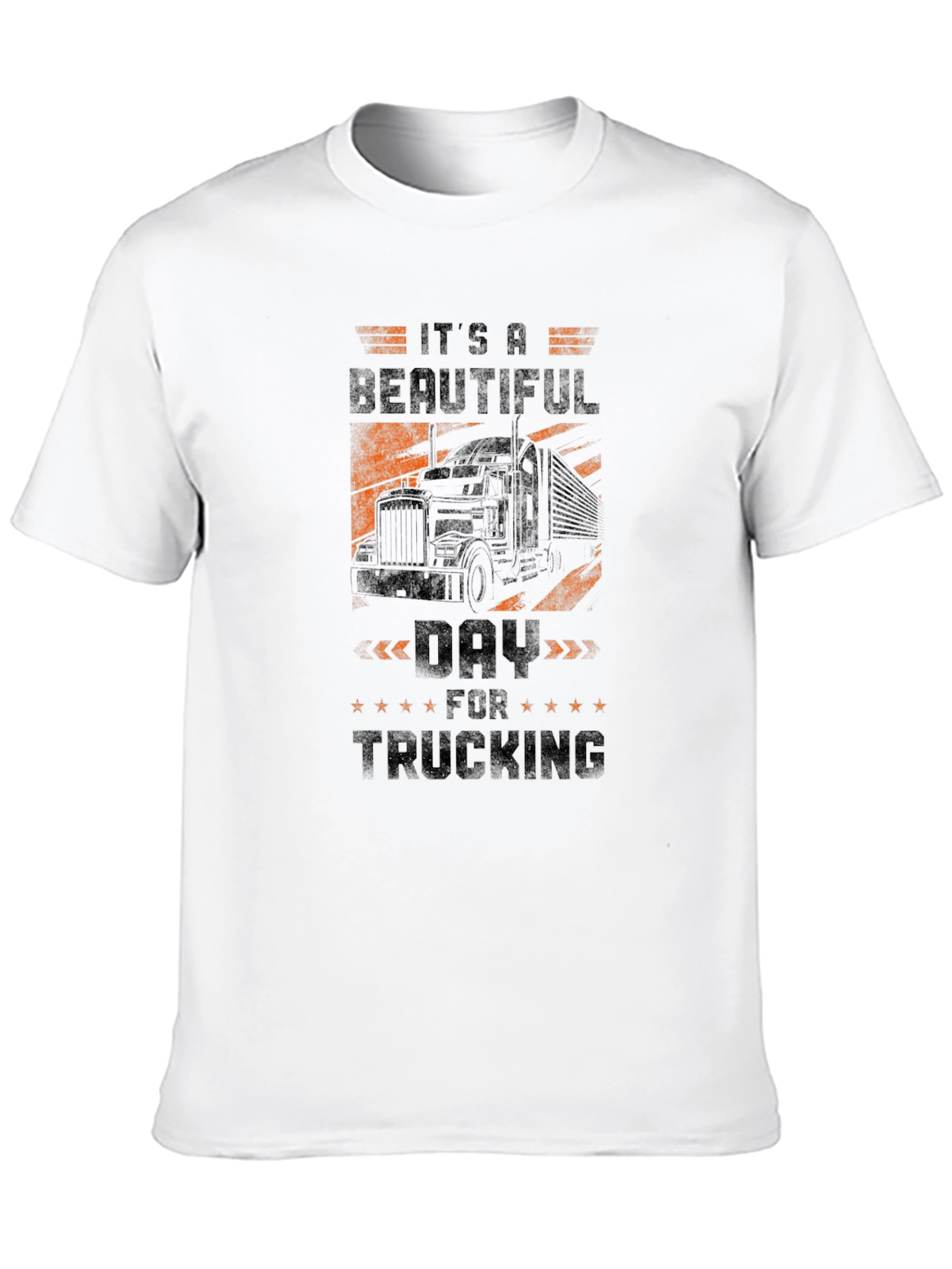 It's A Beautiful Day For Trucking T-Shirt - 10