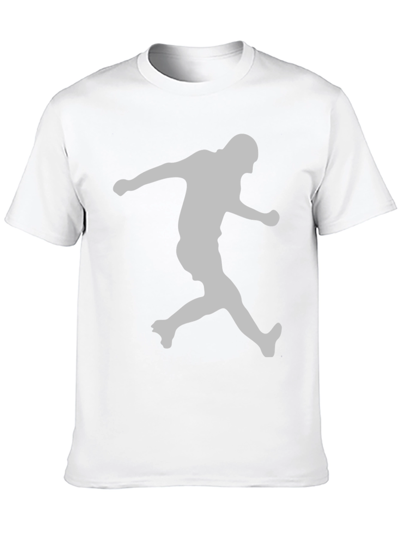 Black Men's Black Graphic Tee - Silhouette Print view 10