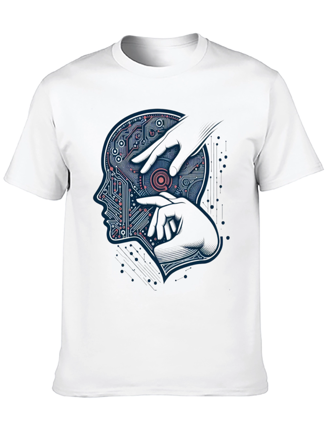 Black Tech Mind T-Shirt view 10