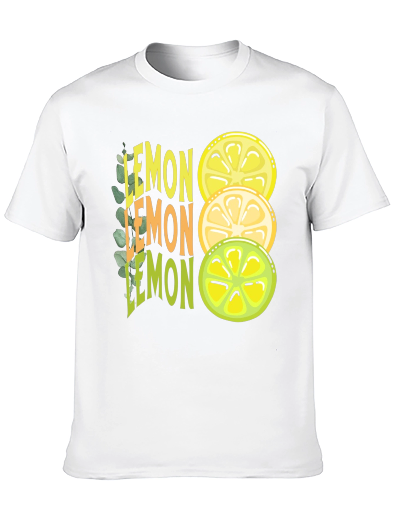 Black Lemon Graphic Tee - Funny Fruit Shirt view 10