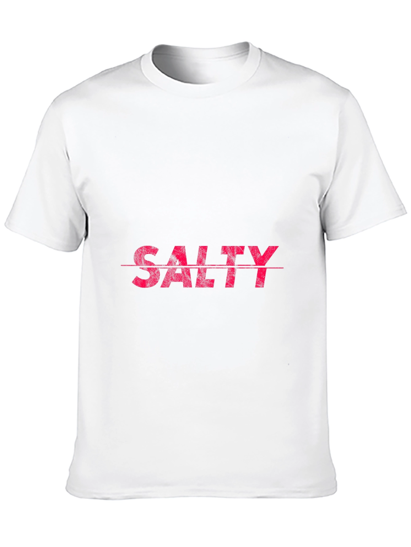 Black Salty Graphic T-Shirt - Black Casual Tee view 10