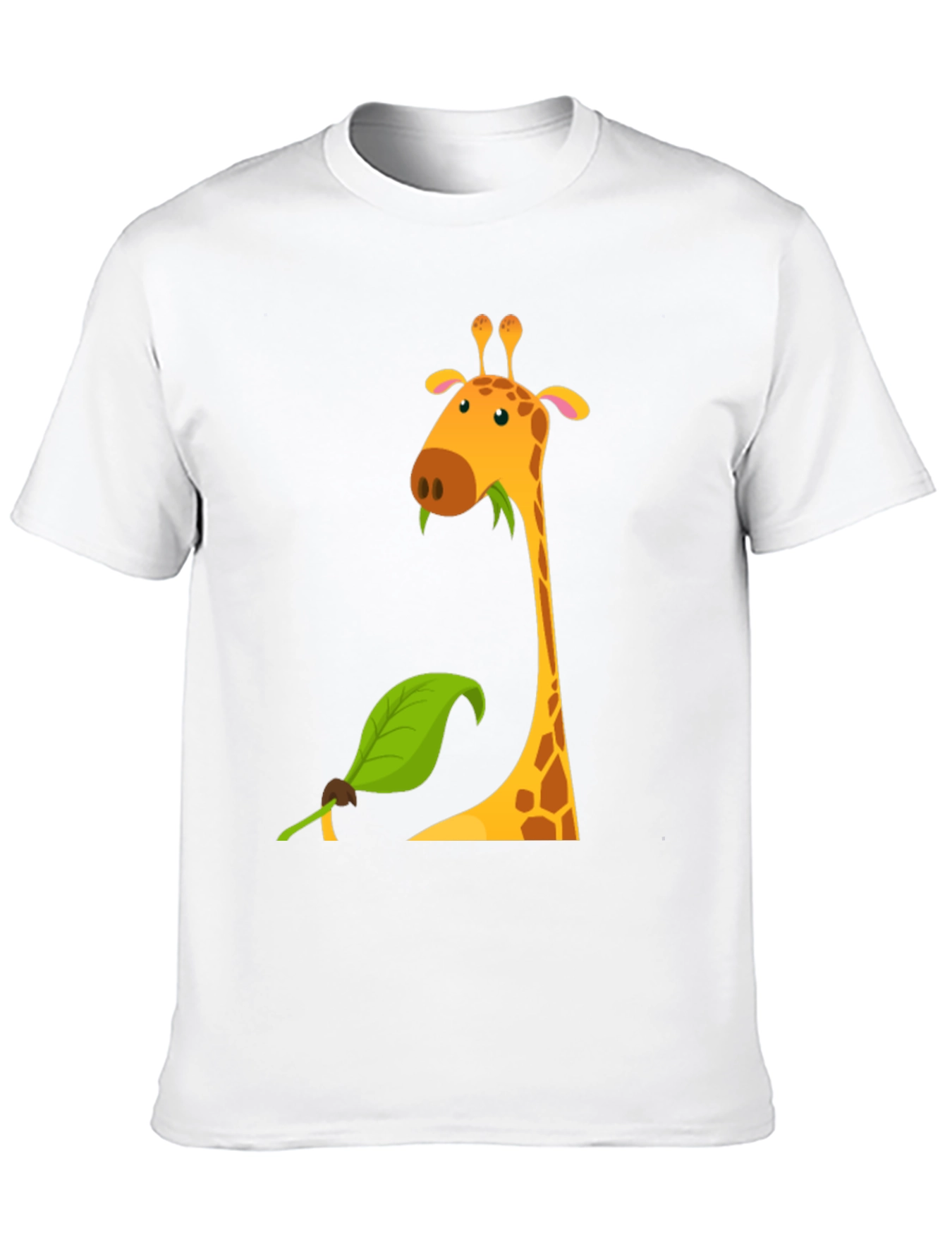 Black Giraffe Graphic Tee - Black Cotton Blend view 10