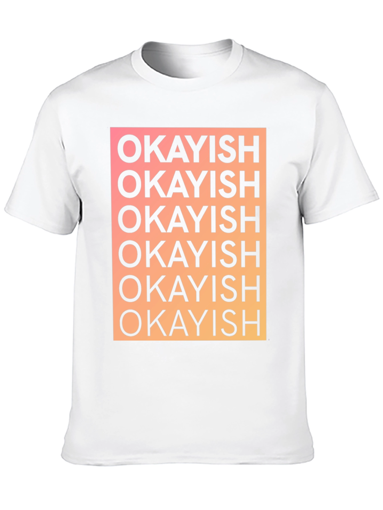 Black Okayish Graphic Print T-Shirt view 10