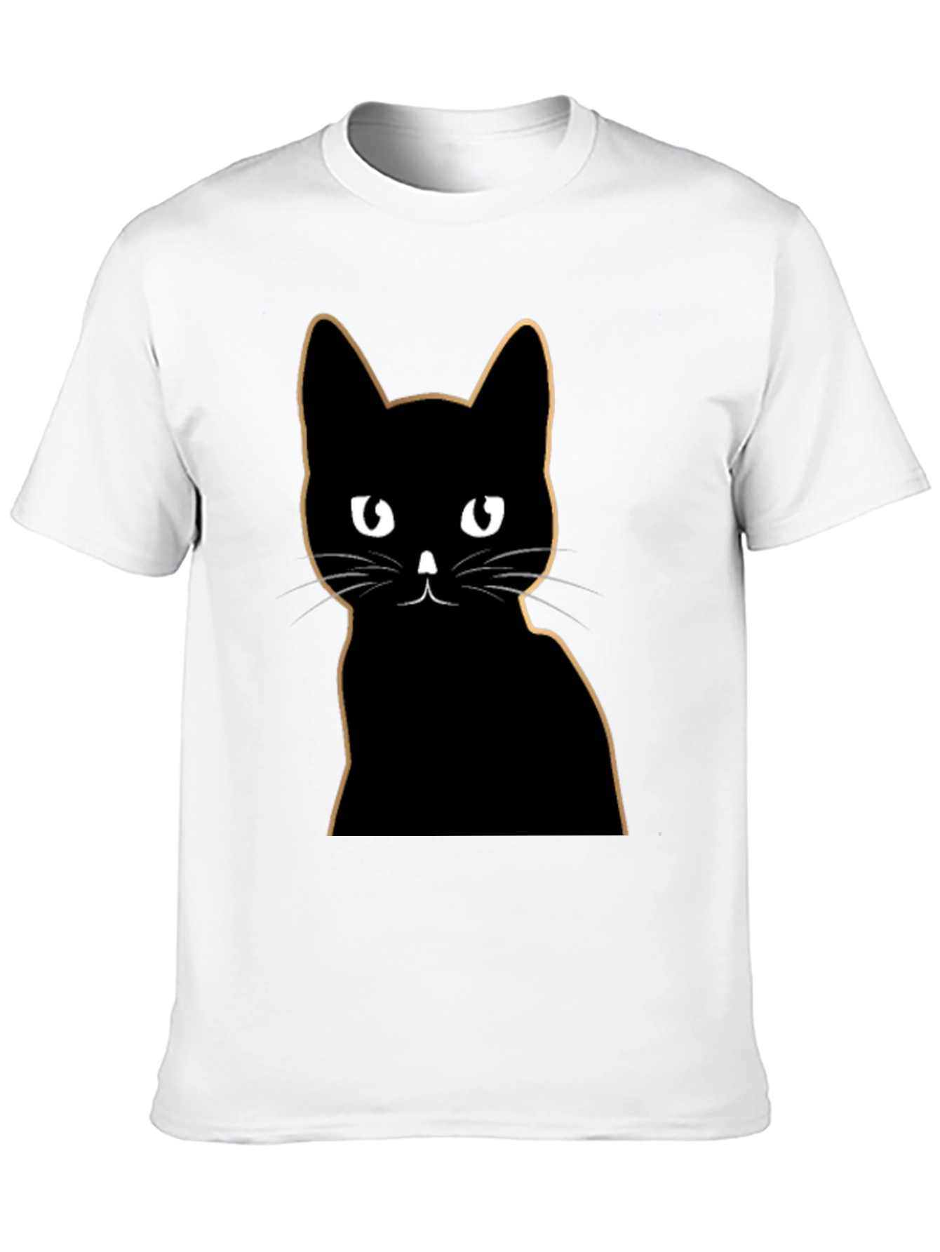 Black Black Cat Graphic Tee - Stylish & Unique view 10