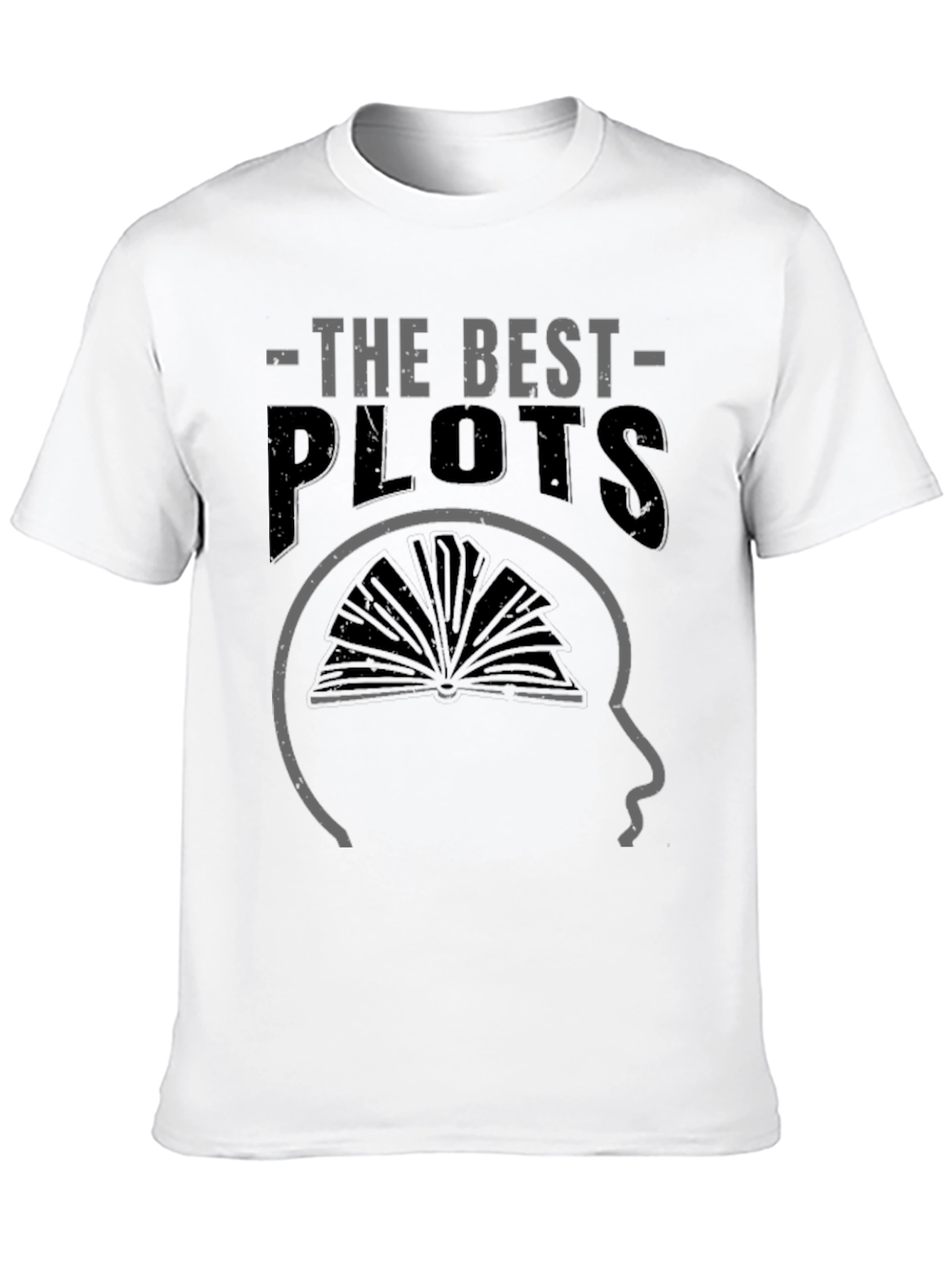 Black The Best Plots Graphic Novelty T-Shirt view 10
