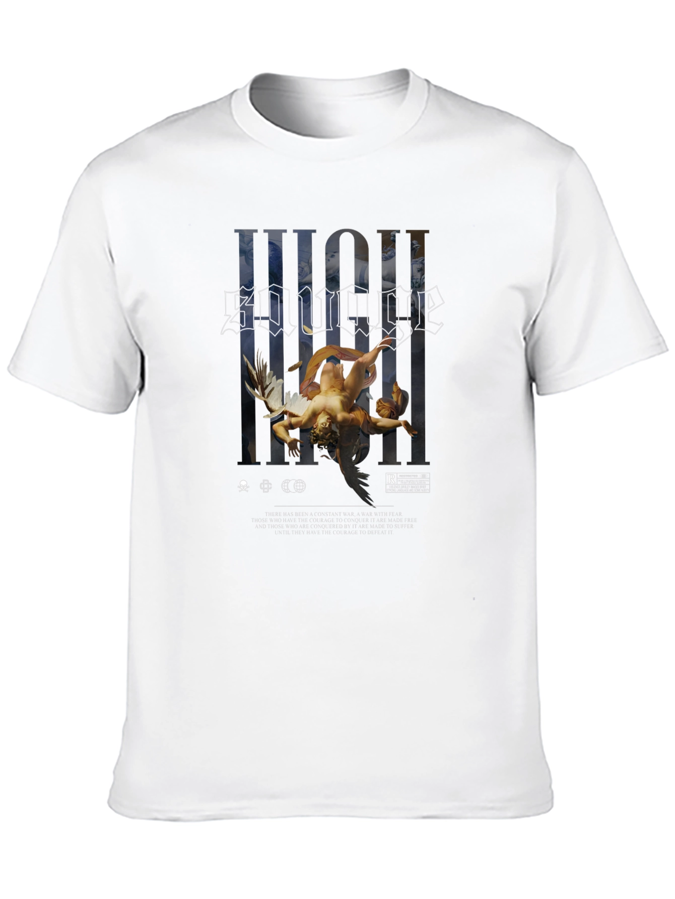 Black High Savage Black Graphic Tee view 10