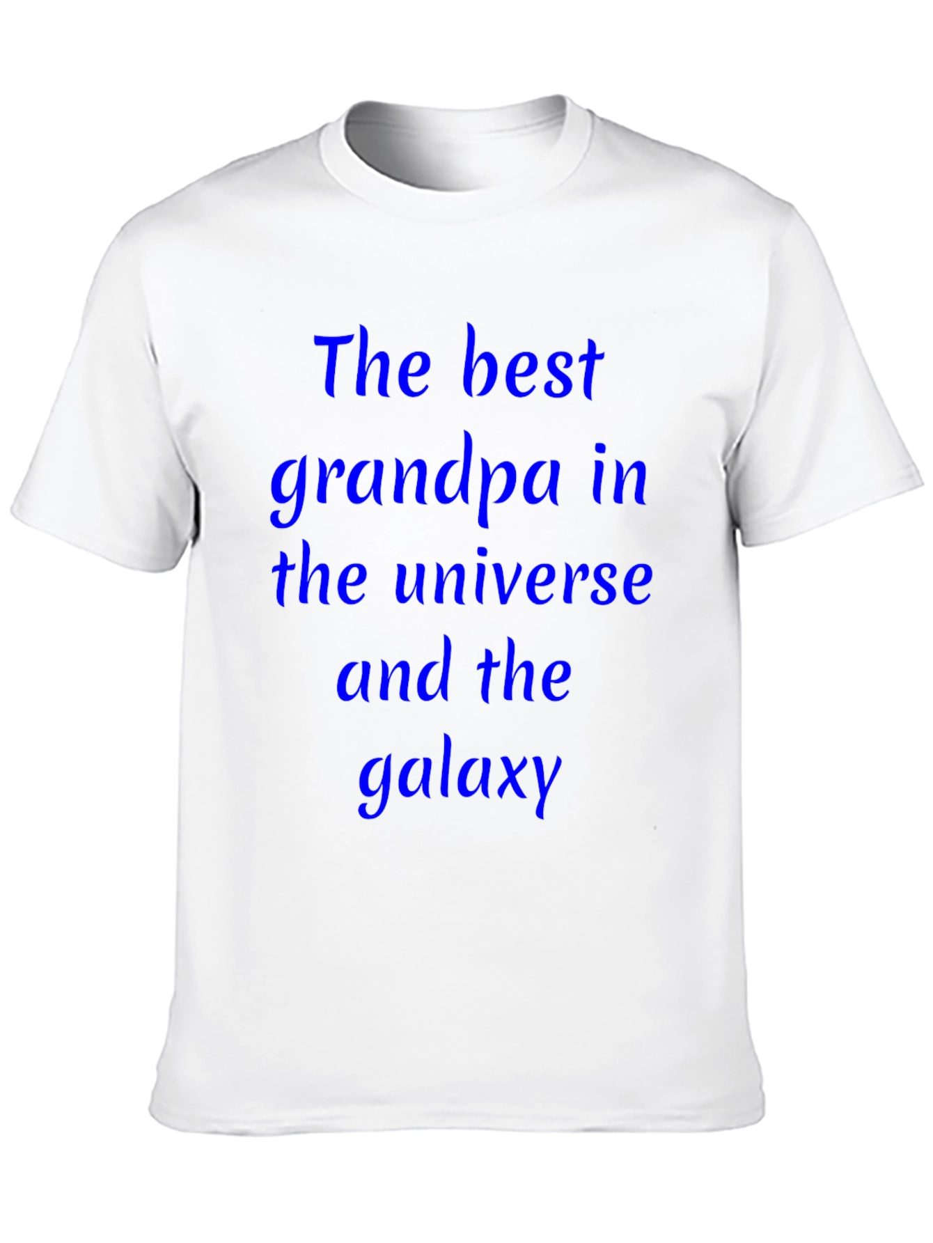 Black Best Grandpa T-Shirt: Universe and Galaxy Edition view 10