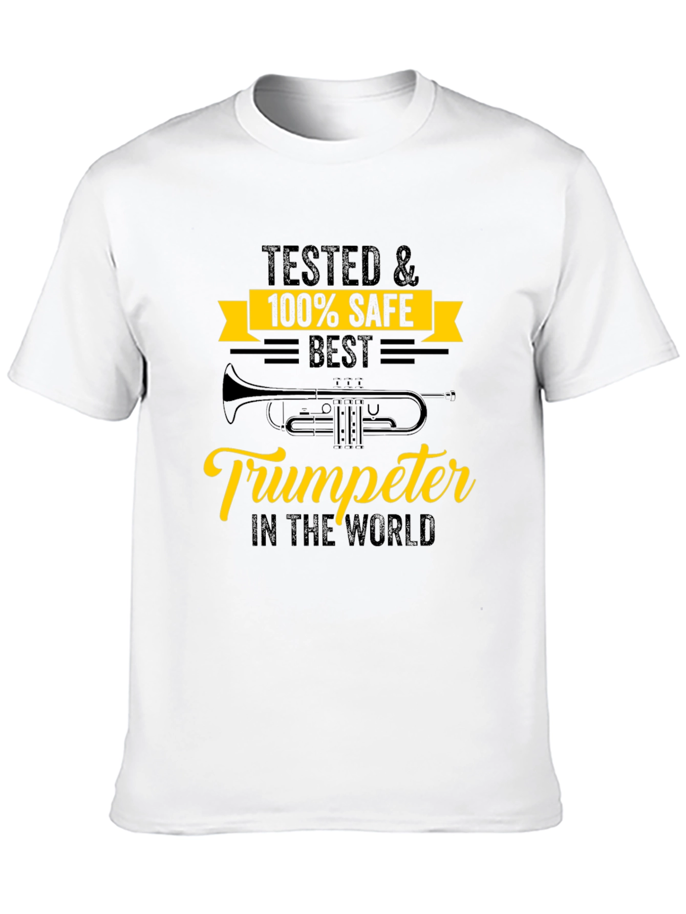 Black Best Trumpeter T-Shirt - 100% Safe & Tested! view 10