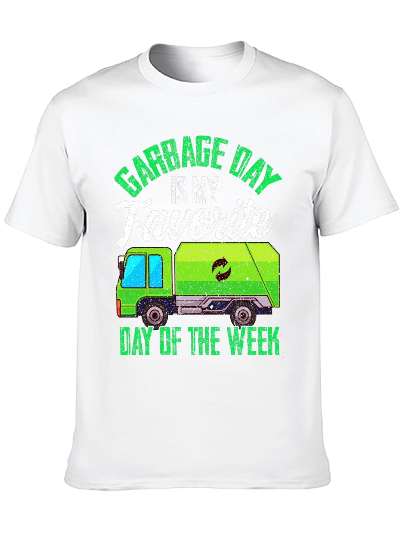 Black Garbage Day Is My Favorite T-Shirt view 10