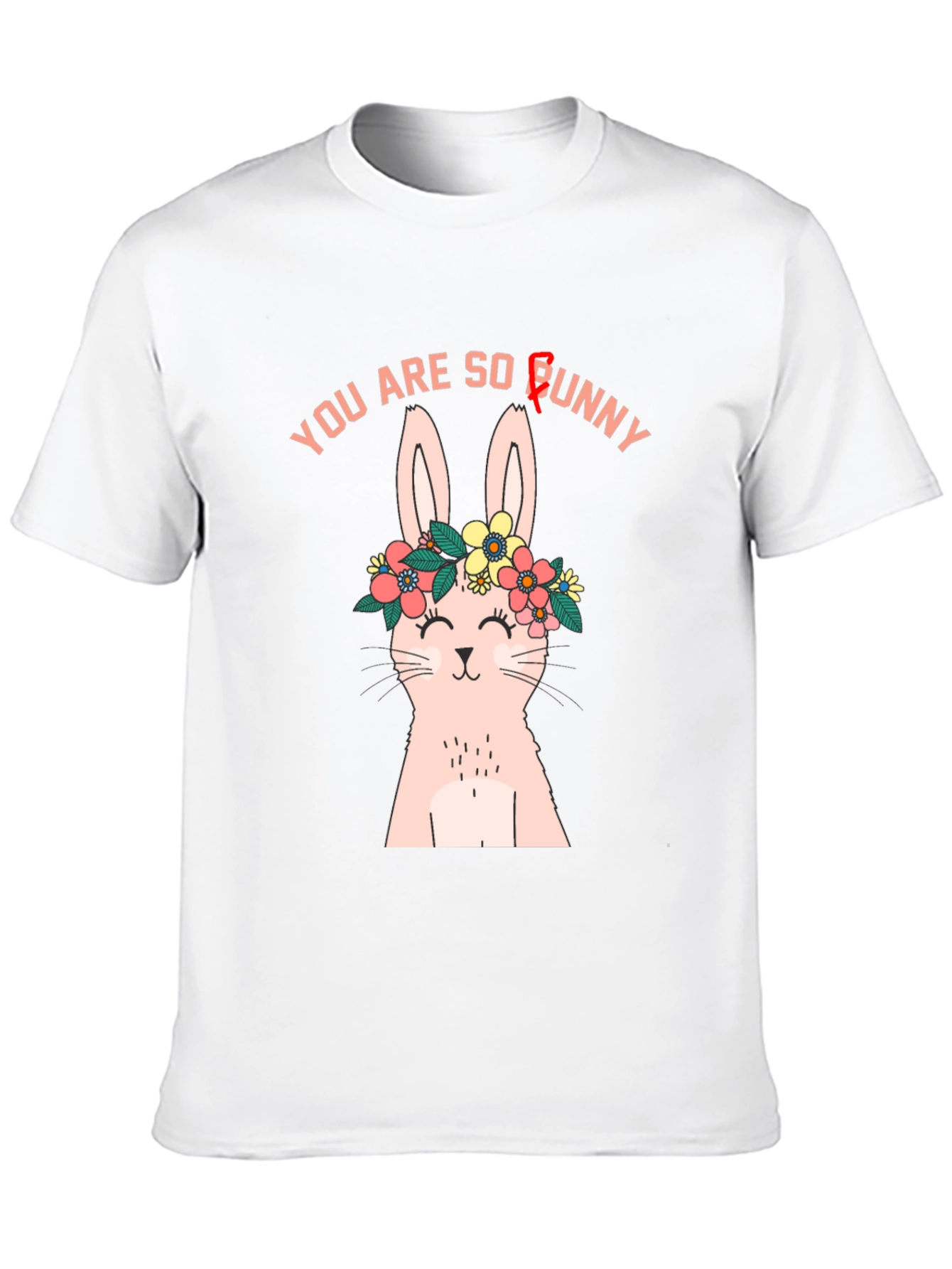 Black You Are So Bunny Graphic T-Shirt view 10