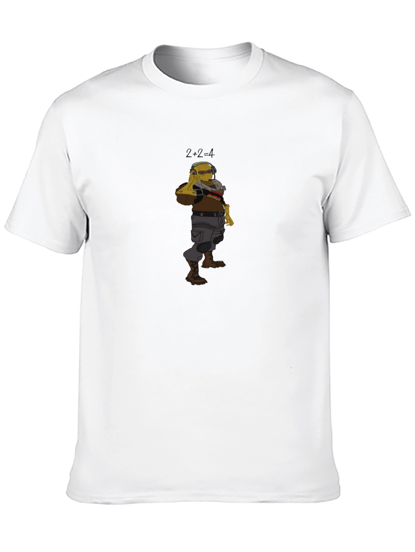 Black Cartoon Character Graphic Tee view 10