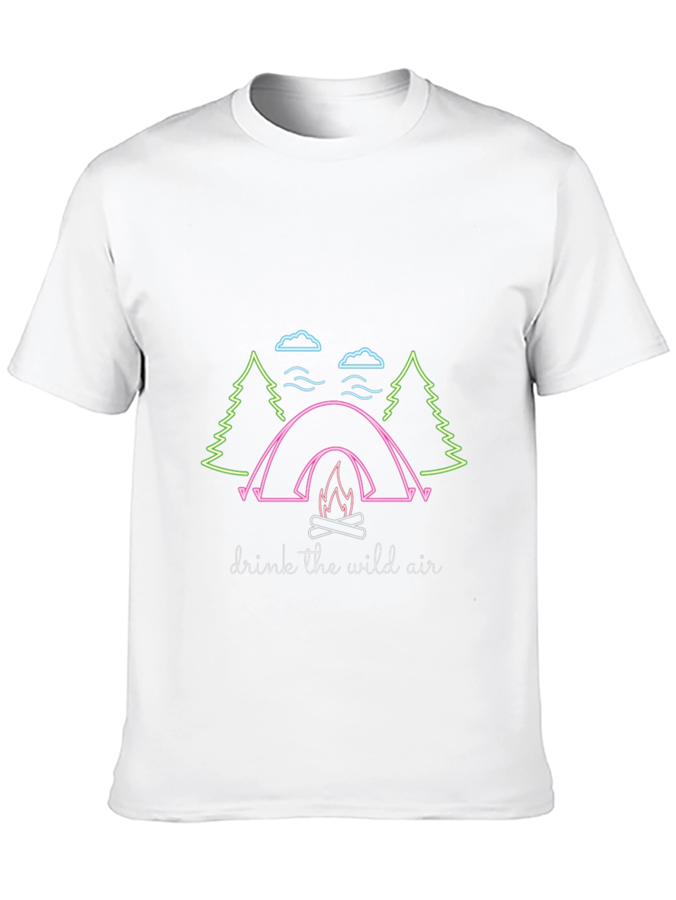 Camping Graphic Tee - Drink the Wild Air - 10
