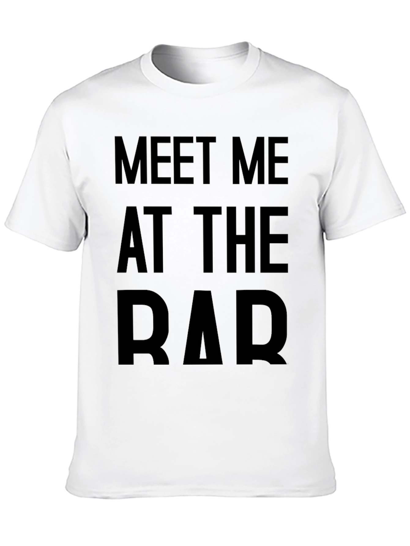 Black Meet Me At The Bar Graphic T-Shirt view 10