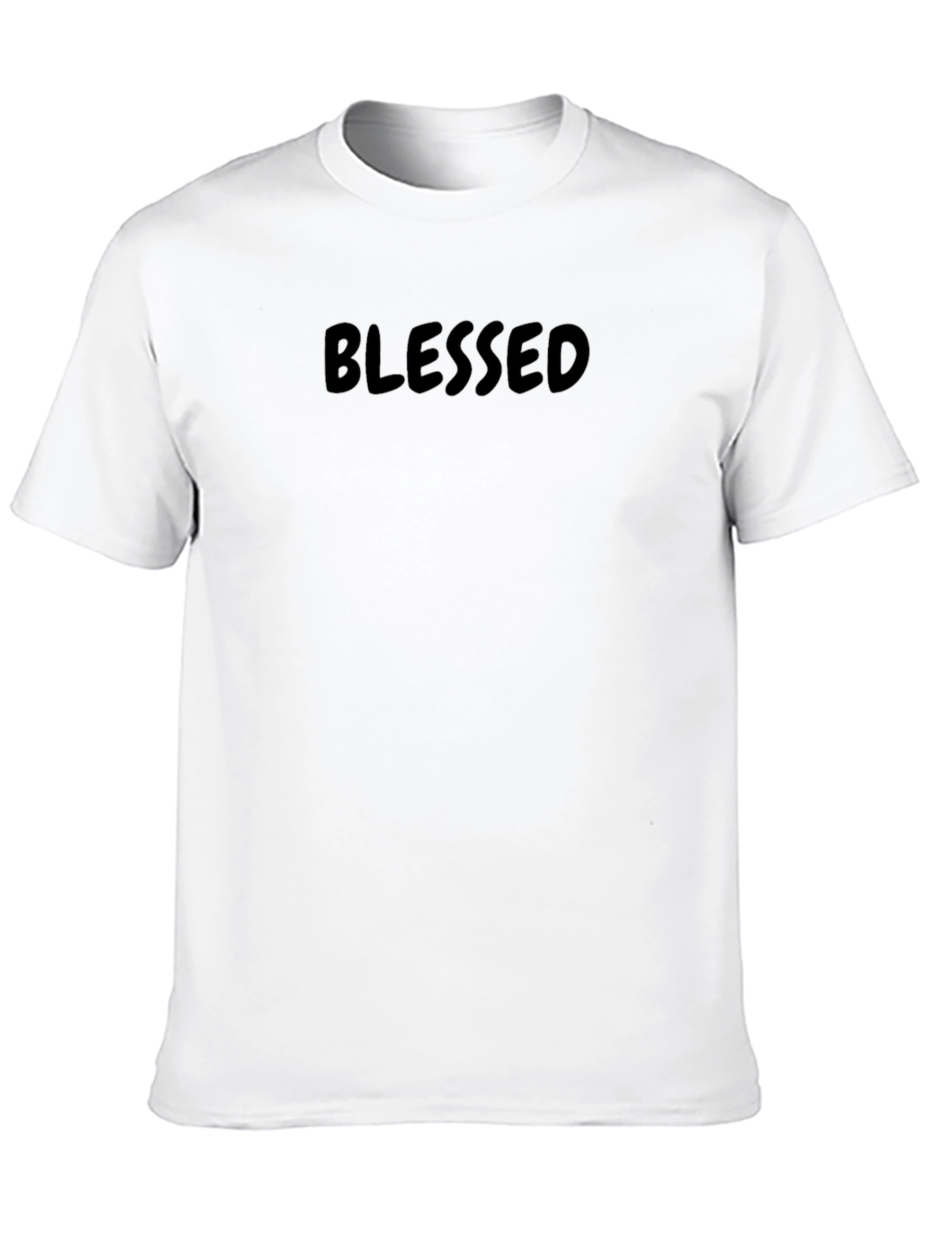 Black Blessed Black Tee - Mens Fashion view 10
