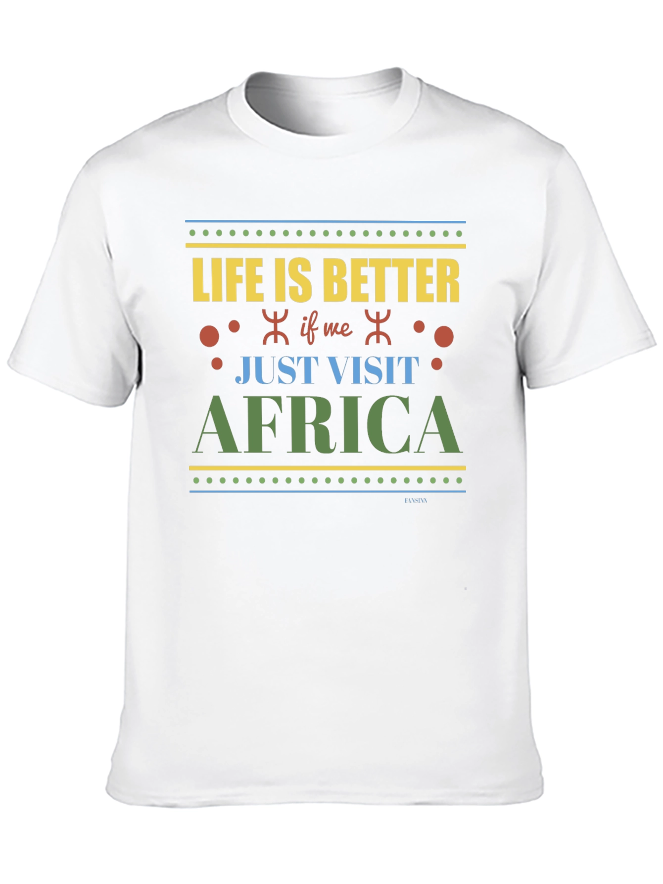 Black Life is Better in Africa Black T-Shirt view 10