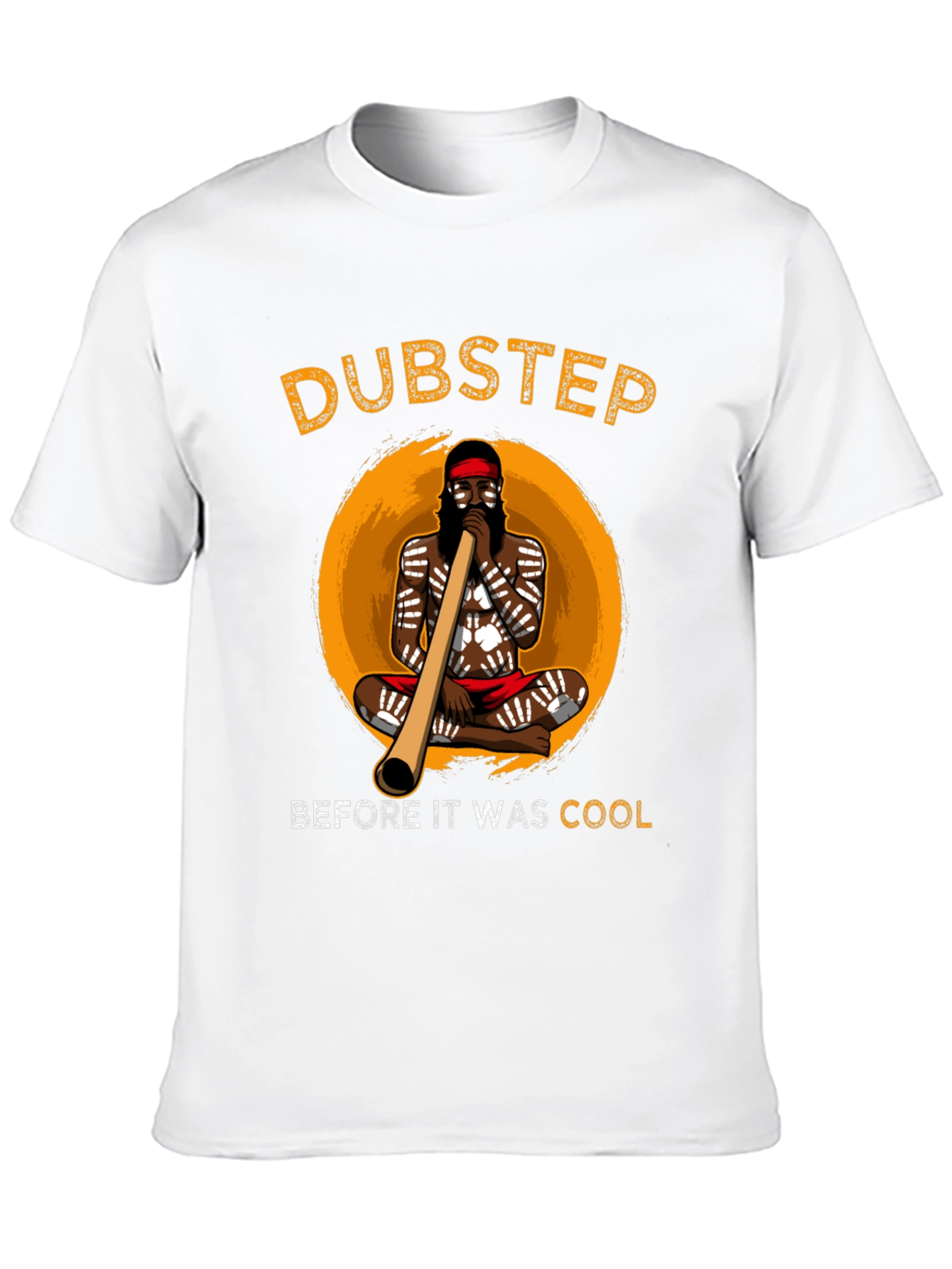 Black Dubstep Didgeridoo T-Shirt view 10