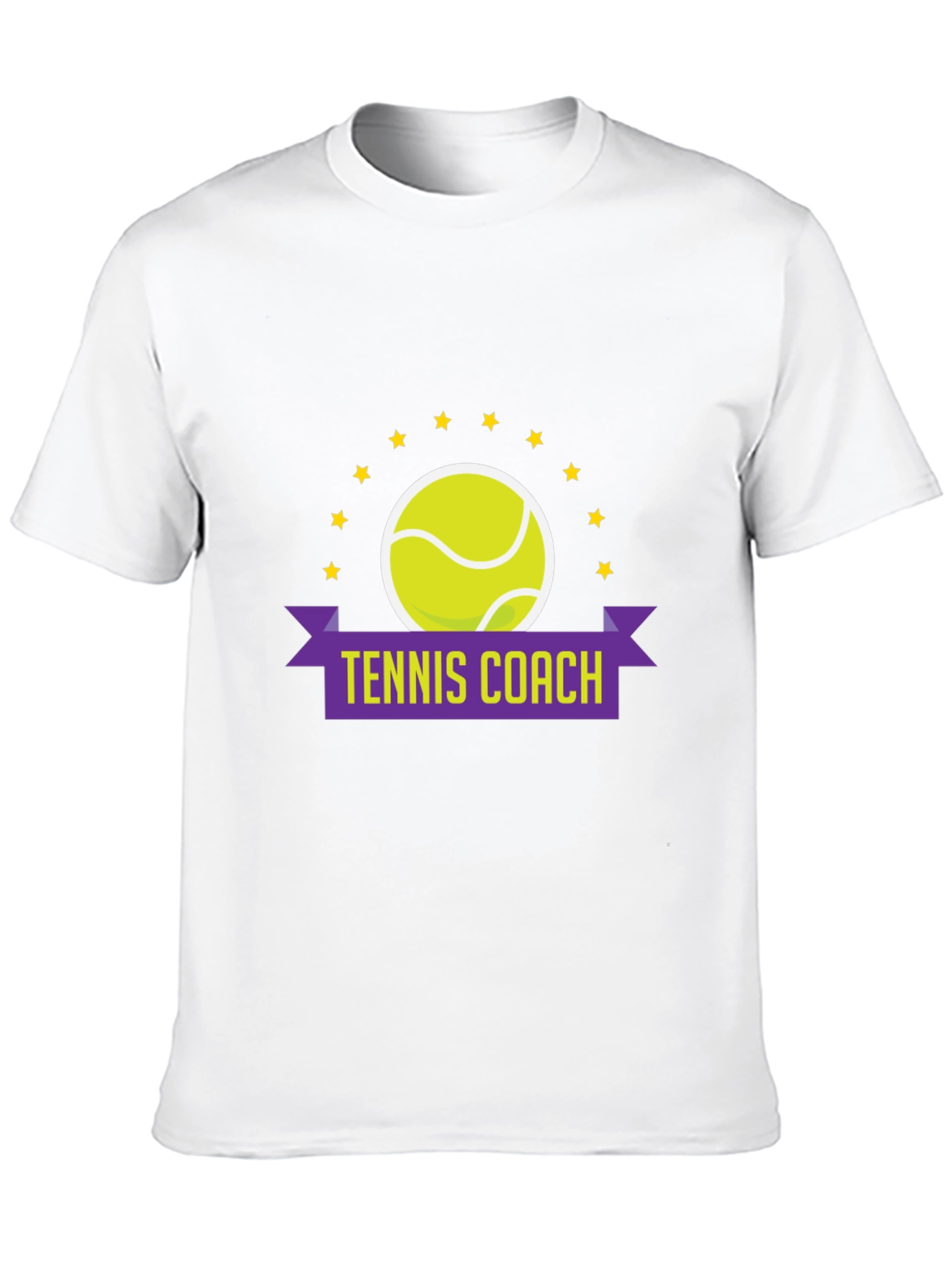 Black Tennis Coach Graphic Tee view 10