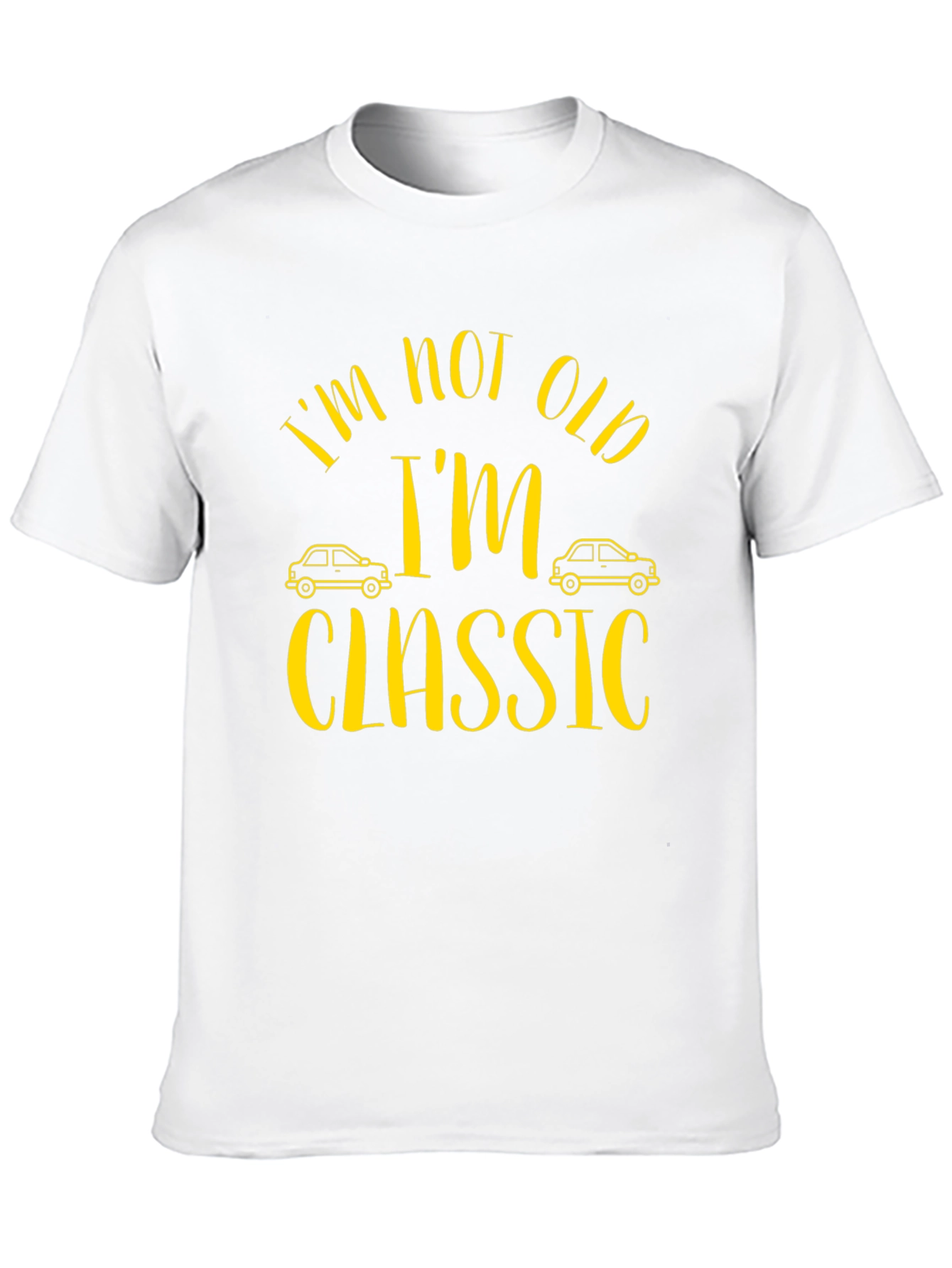 Black I'm Not Old, I'm Classic Men's T-Shirt view 10