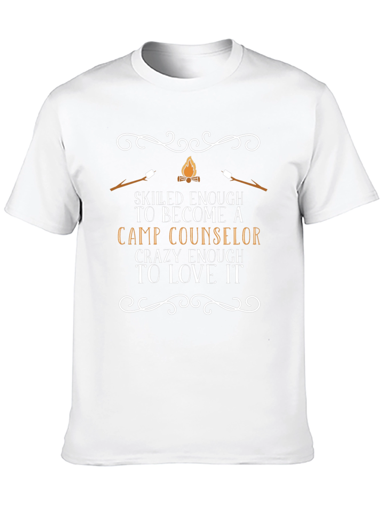 Black Camp Counselor T-Shirt view 10