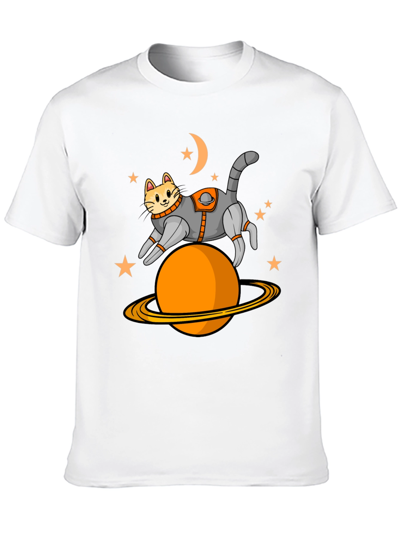 Black Cat Astronaut T-Shirt view 10
