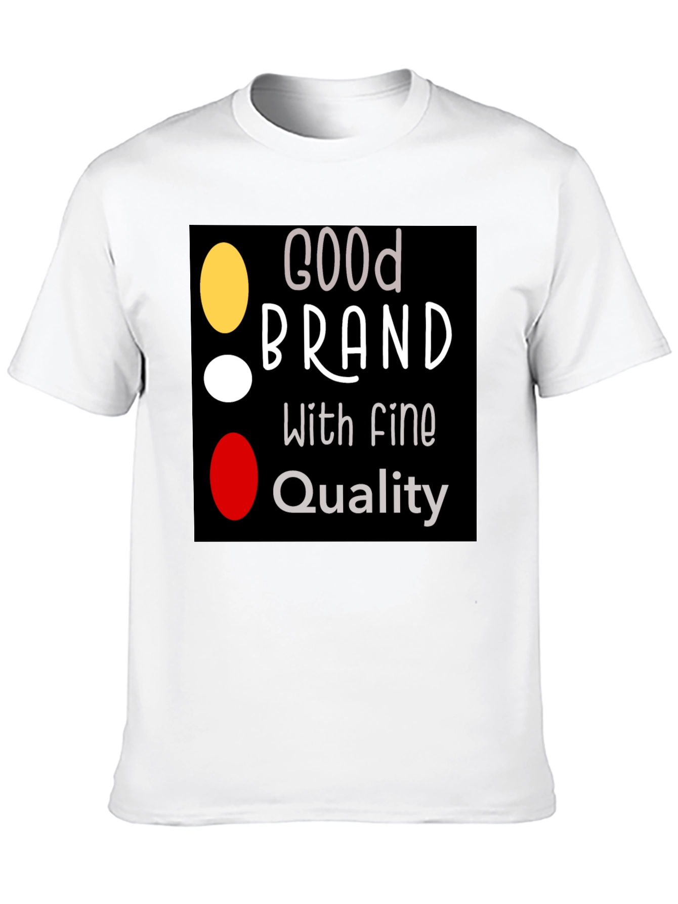 Black Good Brand Quality T-Shirt, Graphic Tee view 10