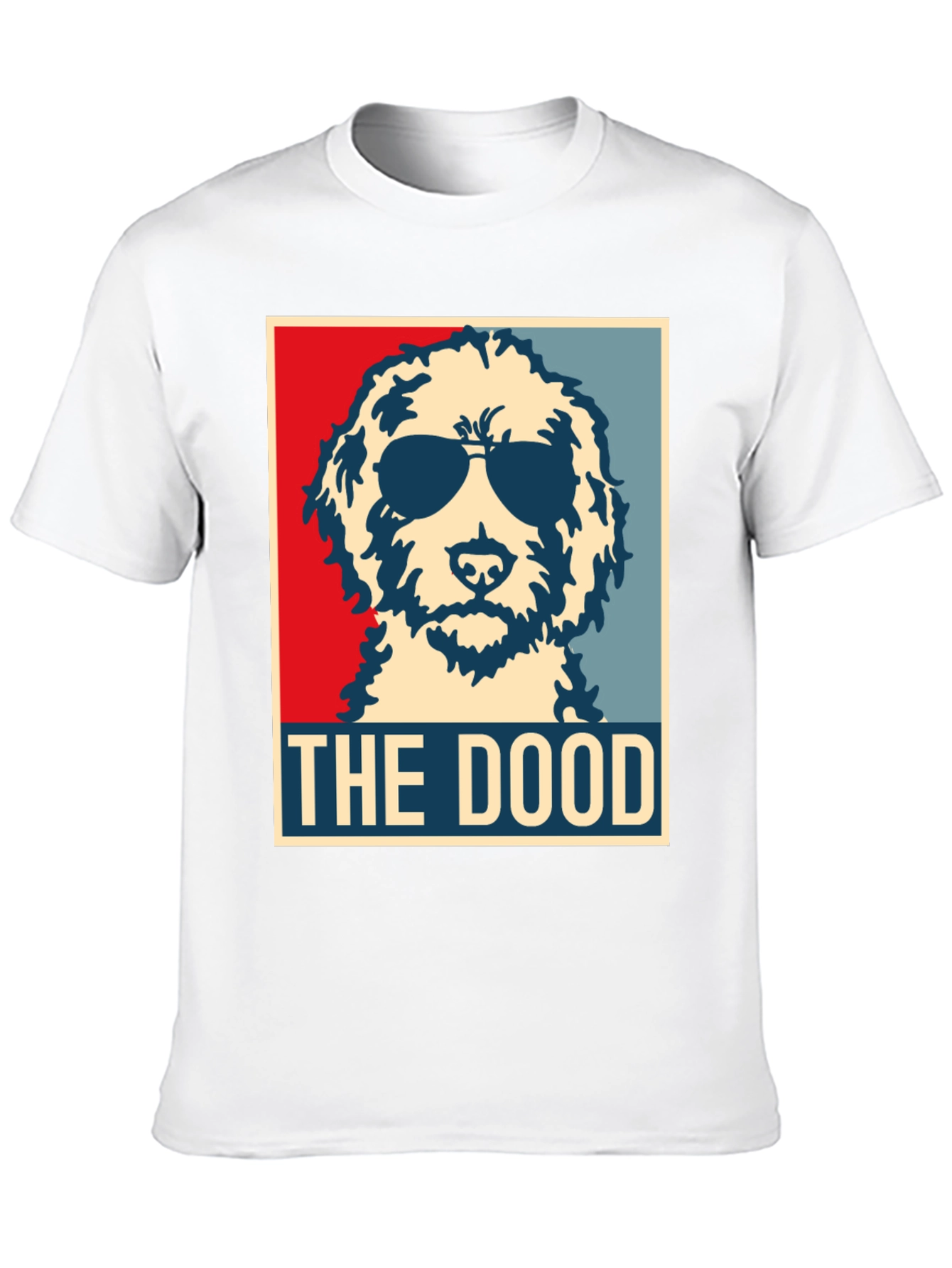 Black The Dood T-Shirt: Cool Dog Graphic Tee view 10