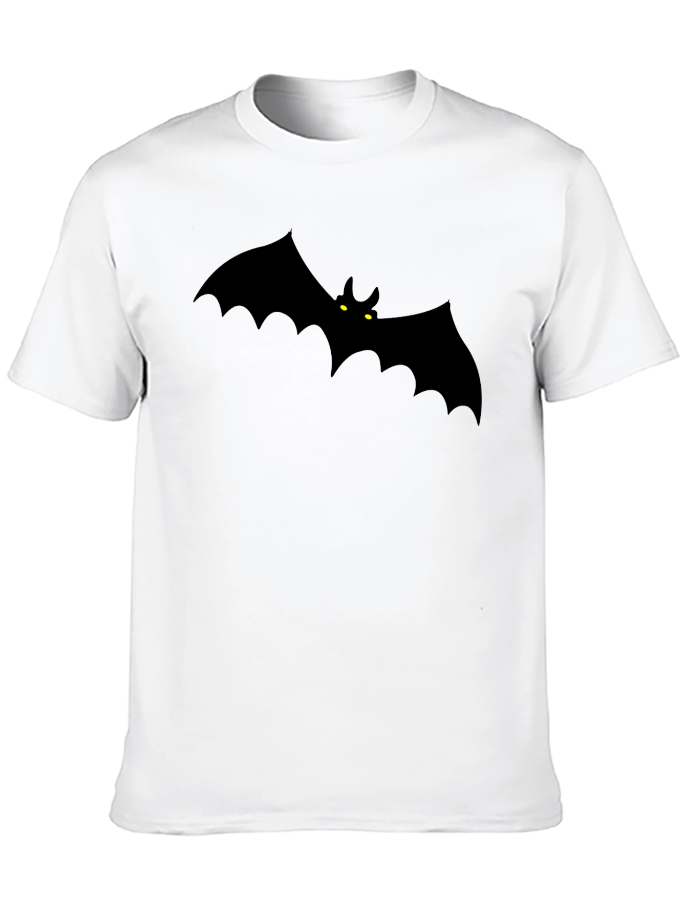 Black Bat Graphic Black T-Shirt - Halloween Style view 10