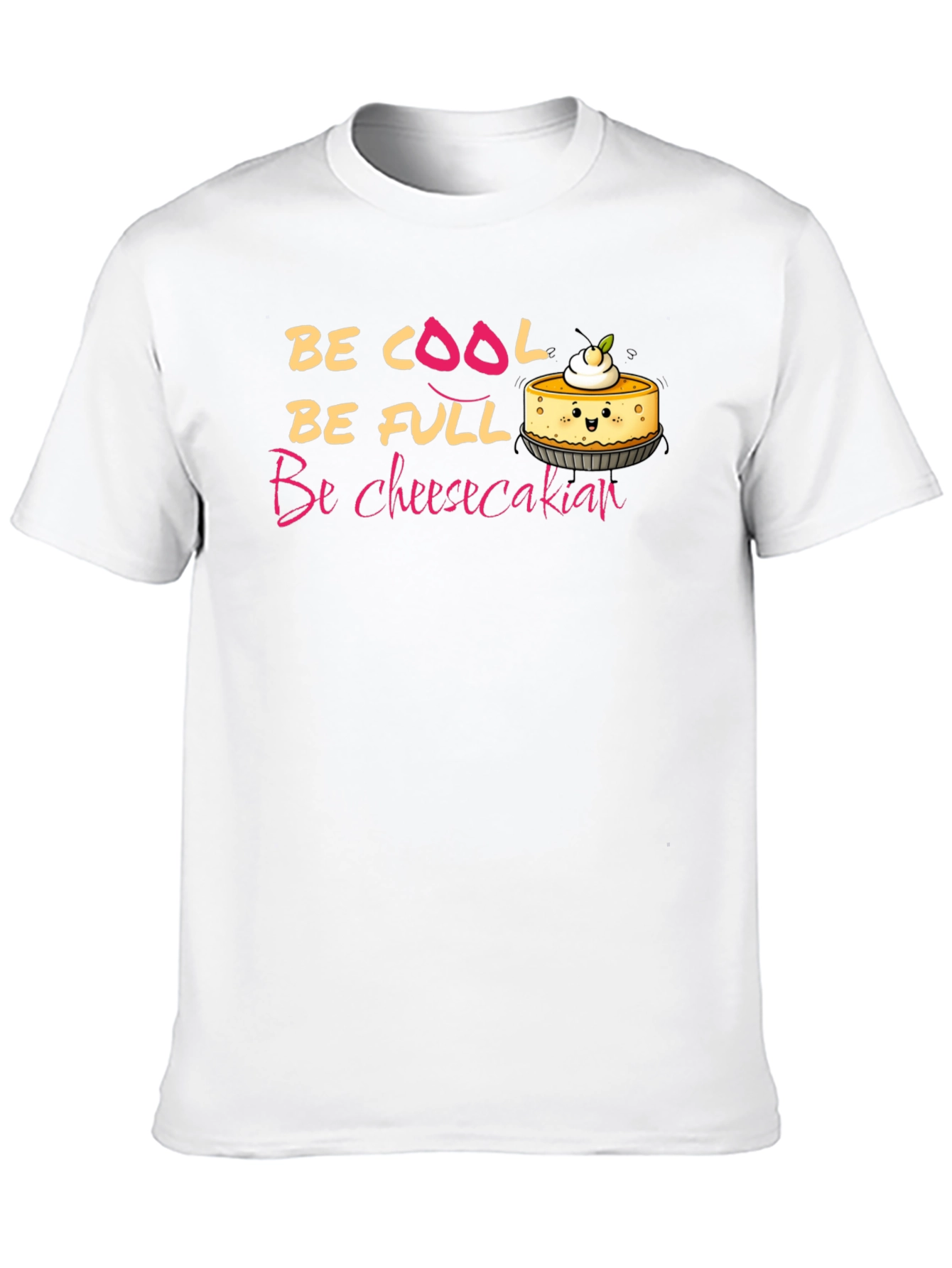 Black Be Cheesecakian T-Shirt - Cool, Full, and Fun! view 10